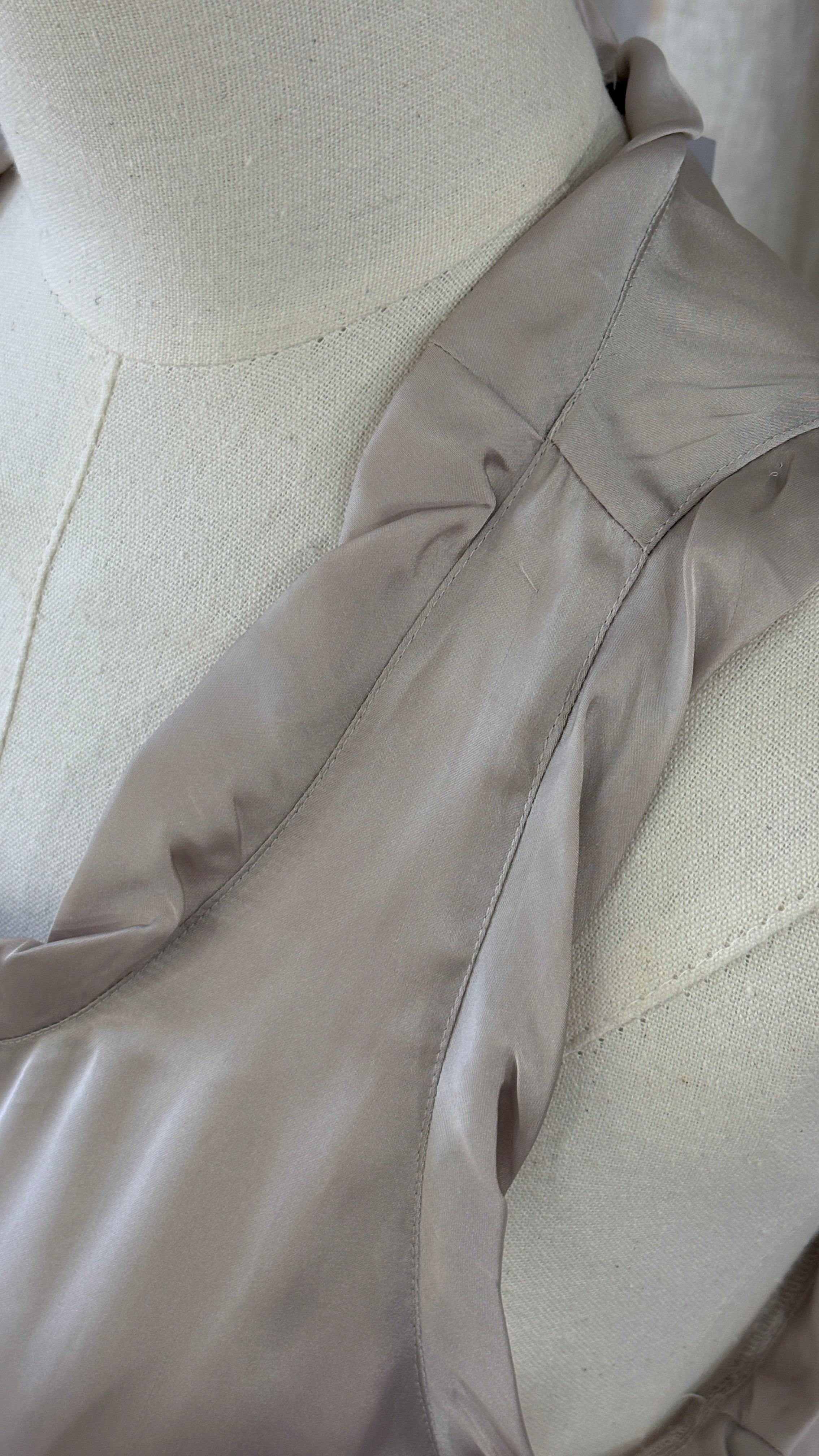 Pearl champagne flowy top