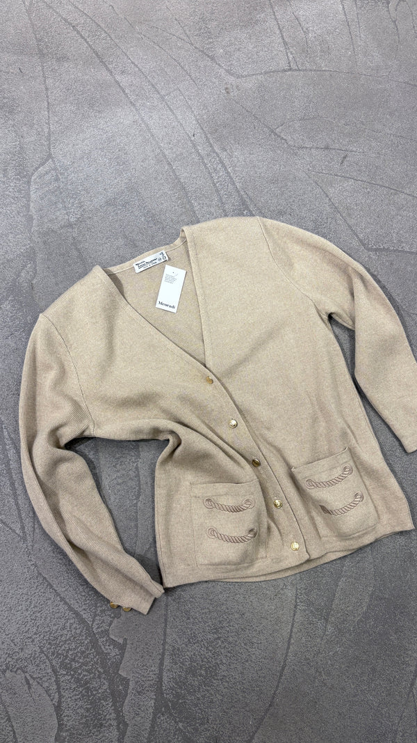 Beige cardigan