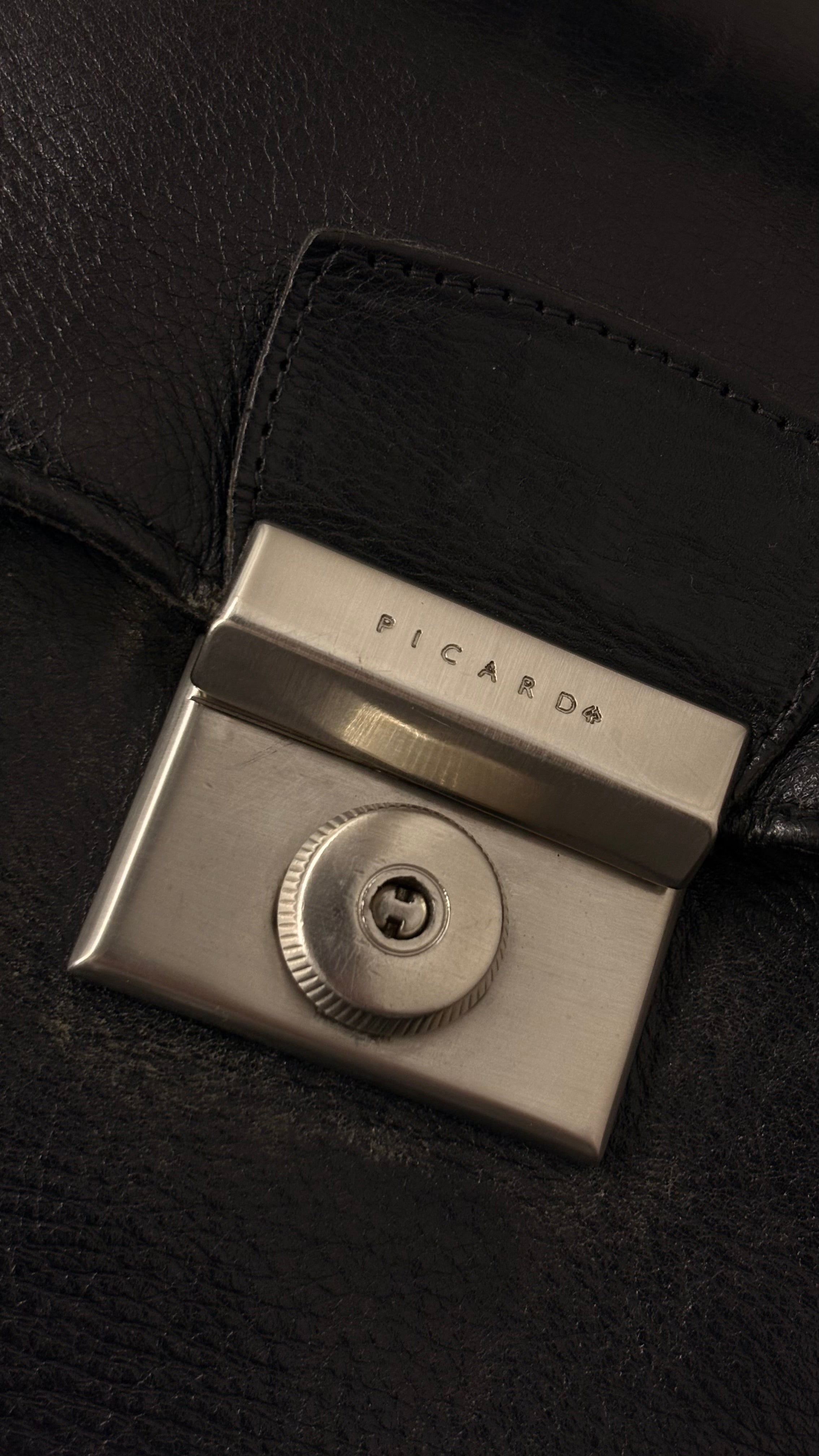 Vintage Leather Briefcase Bag – Minimalist, Elegant & Edgy Style