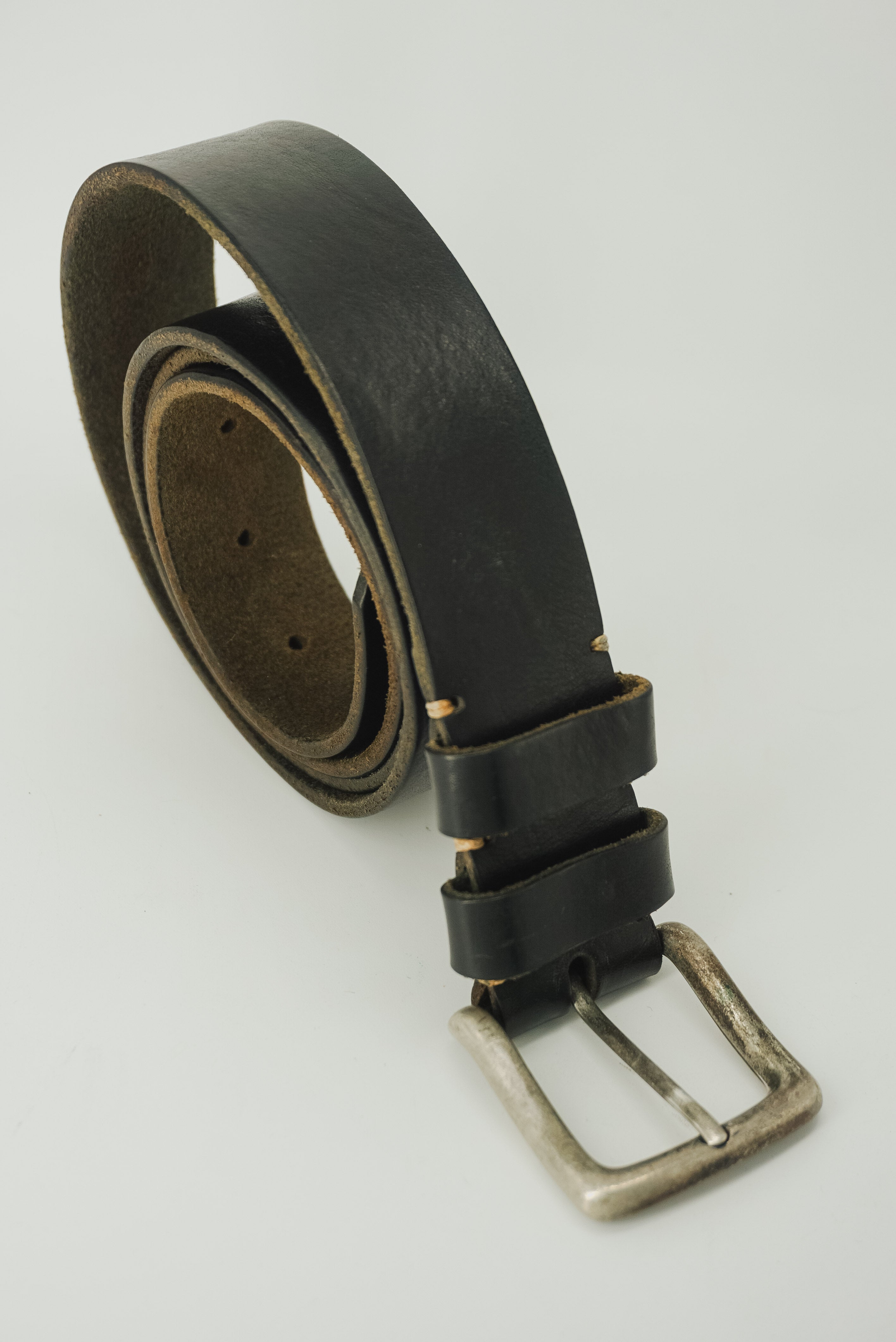 Basic Black Leather Belt