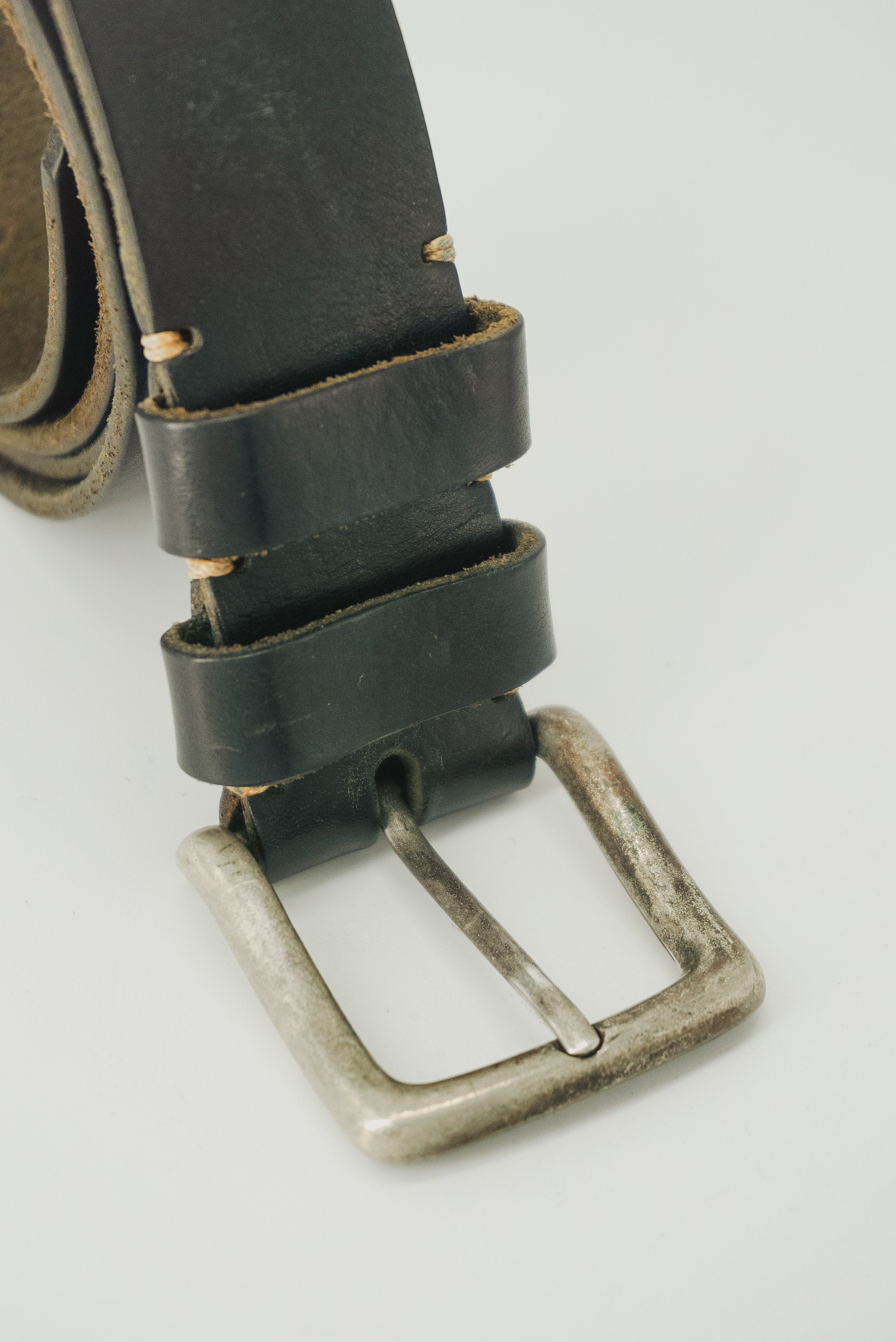 Basic Black Leather Belt