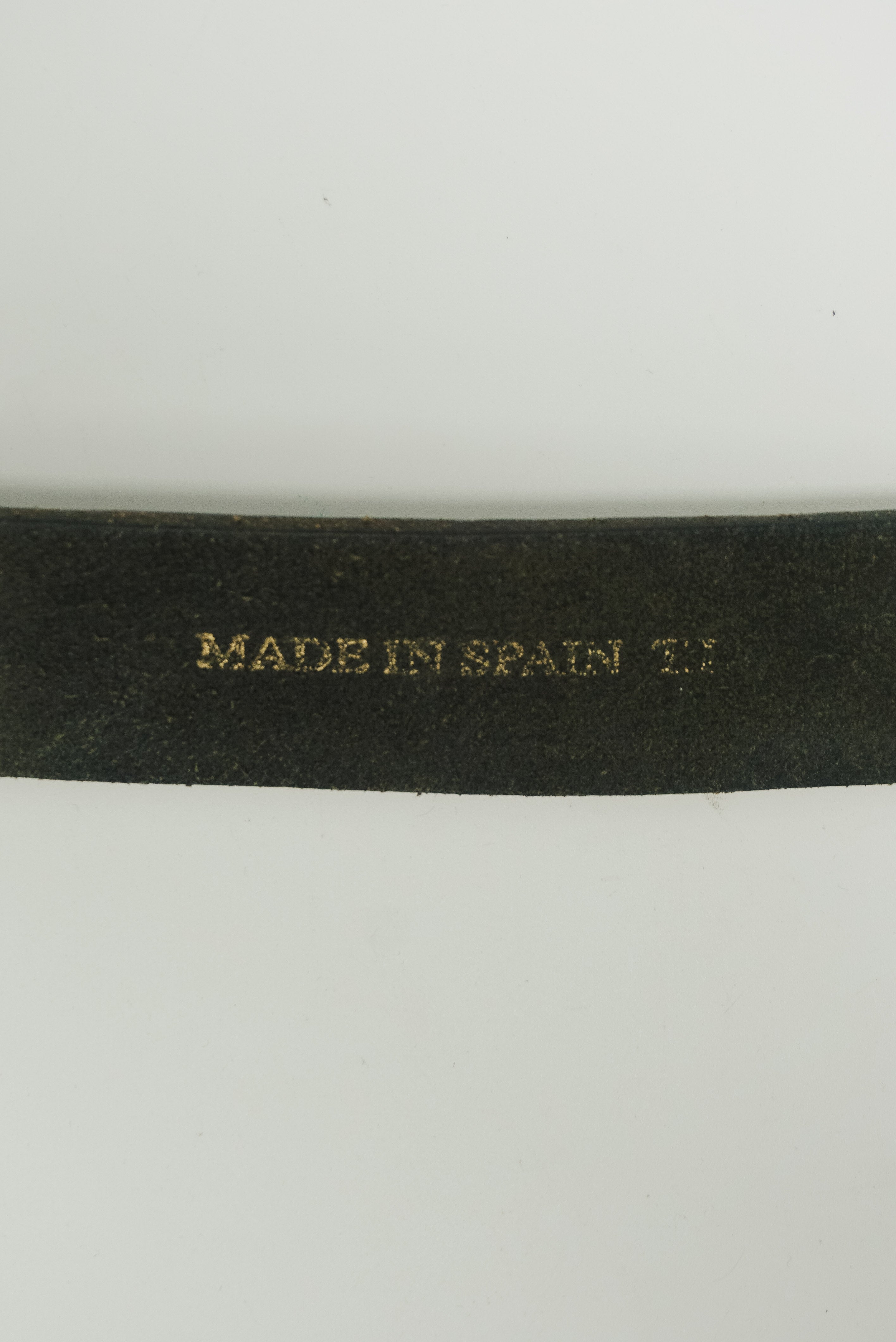 Basic Black Leather Belt