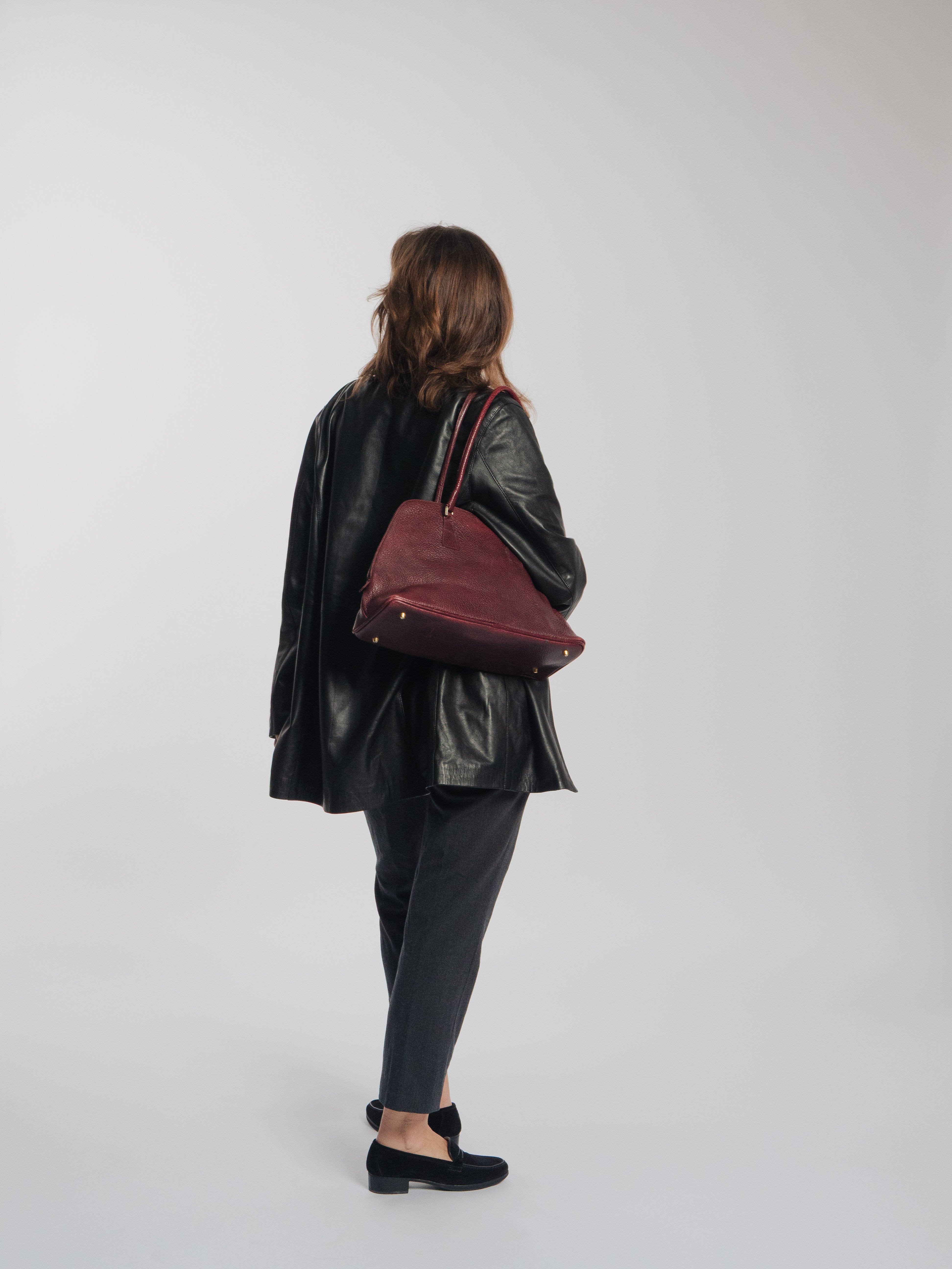 Basic Black Leather Jacket