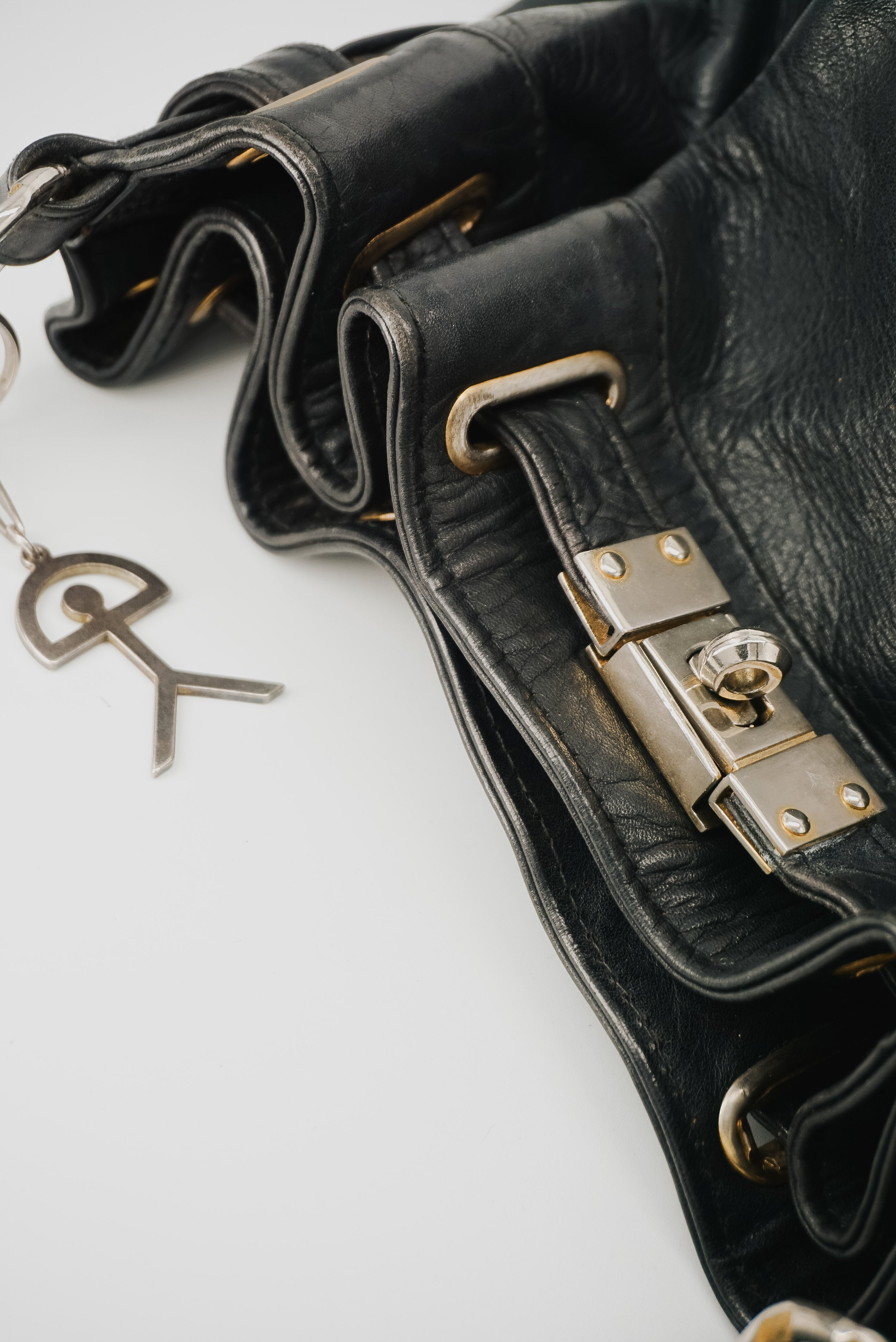 Black Bucket Bag