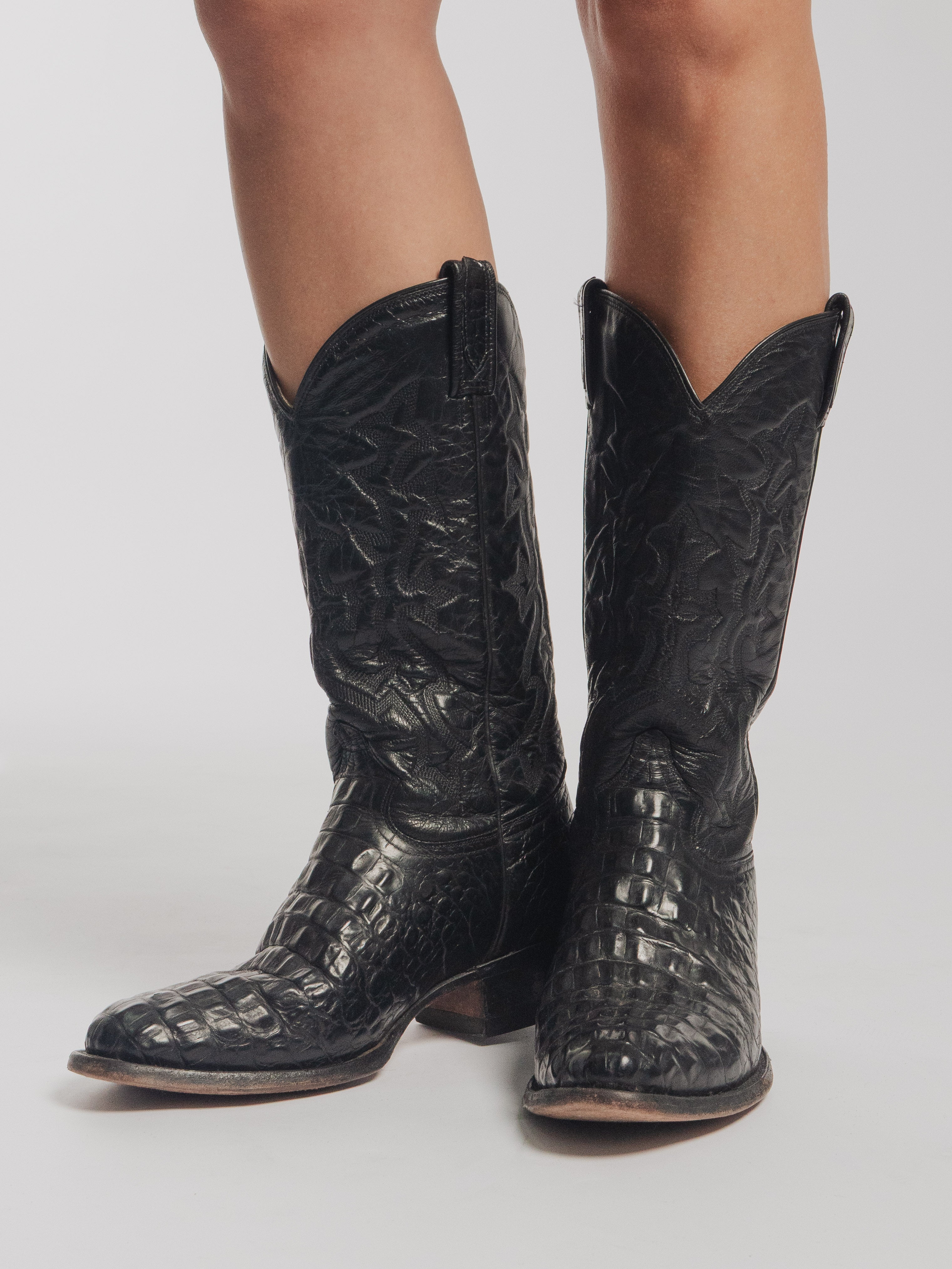Black Cowboy Boots