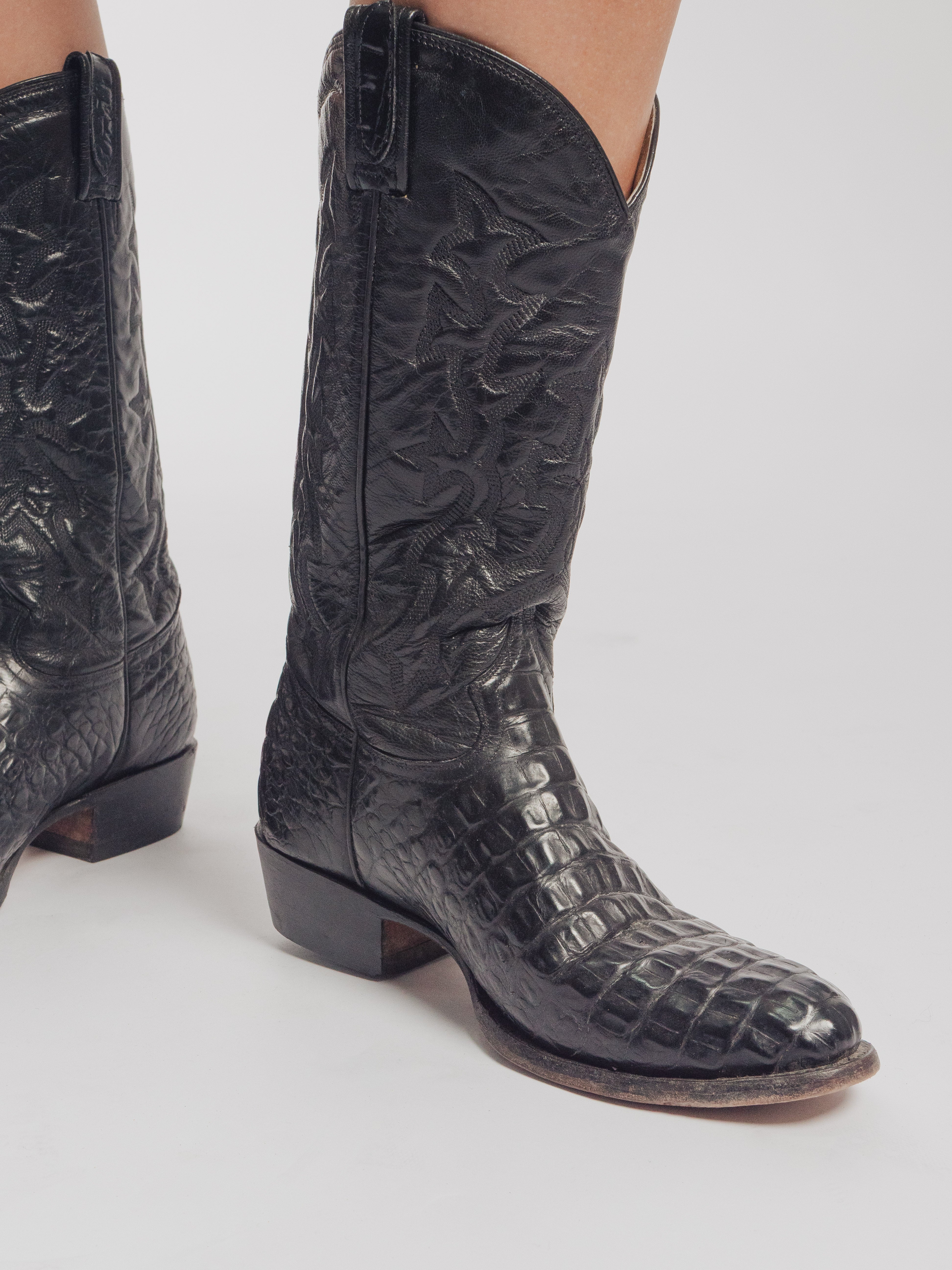 Black Cowboy Boots
