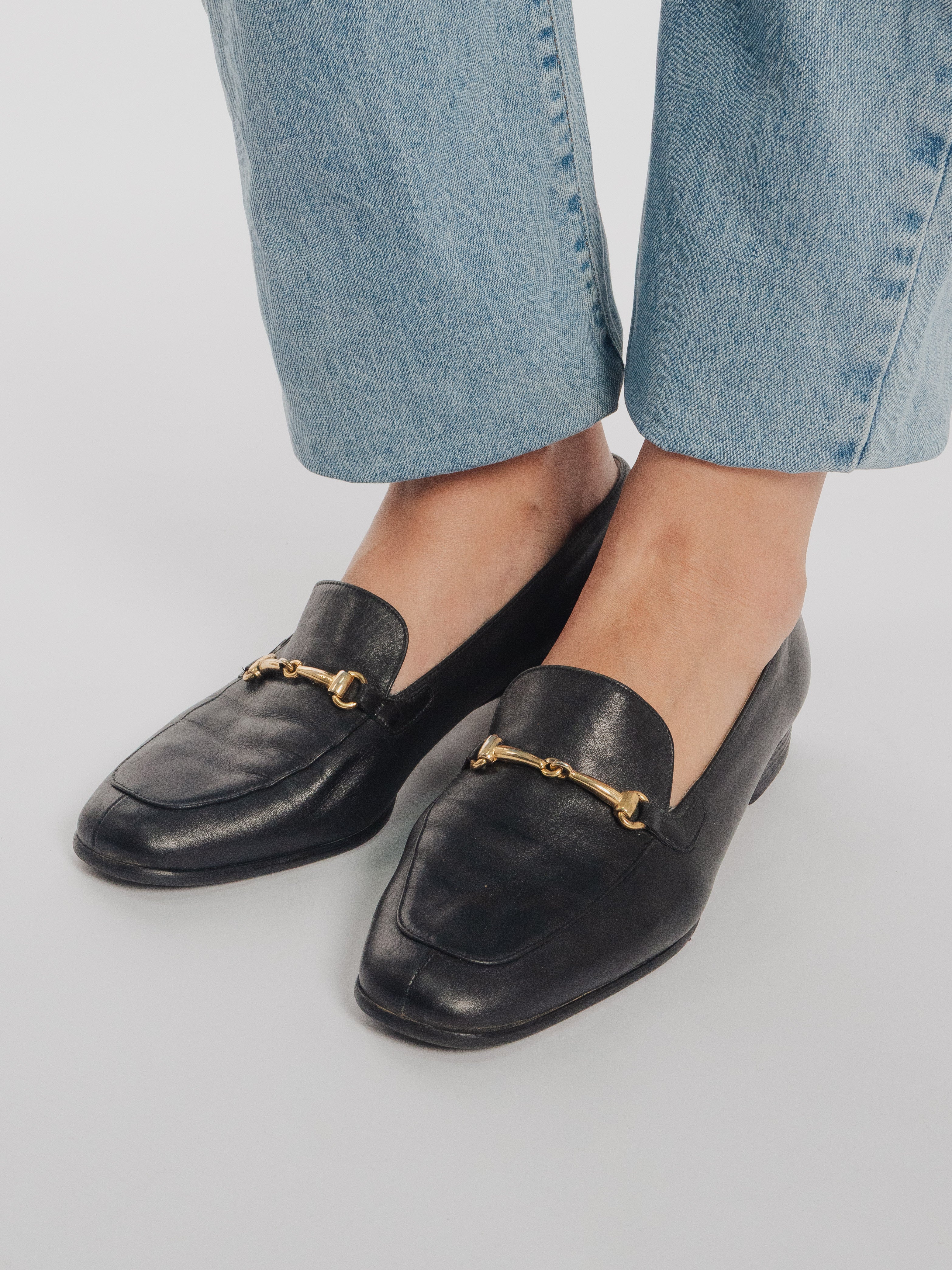 Black Loafer Shoes