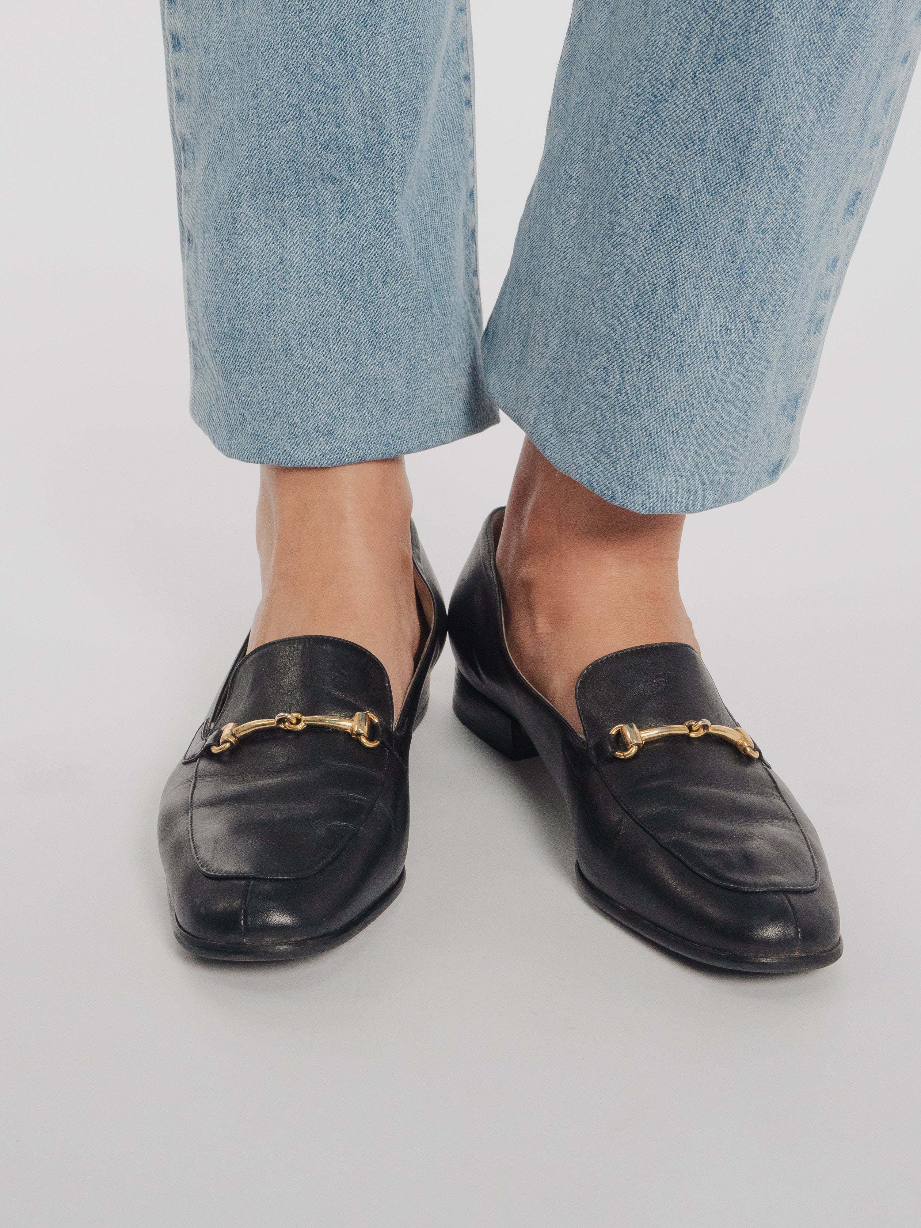 Black Loafer Shoes