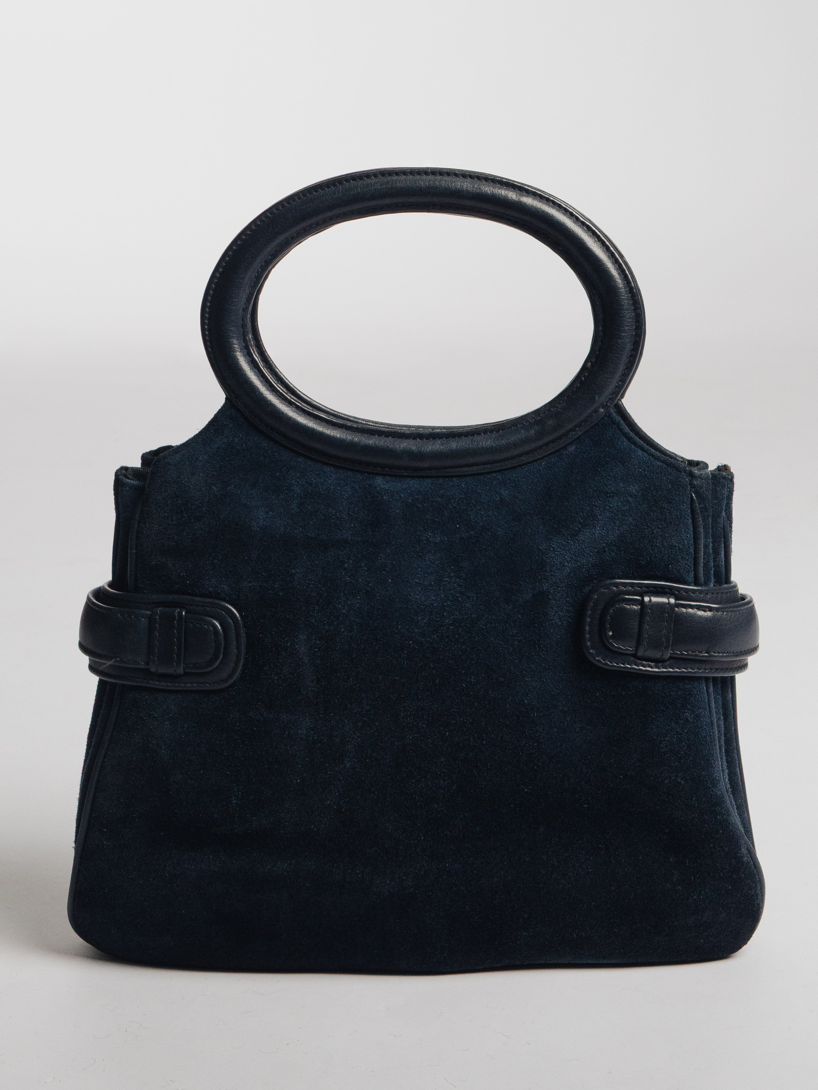 Blue Velvet Bag
