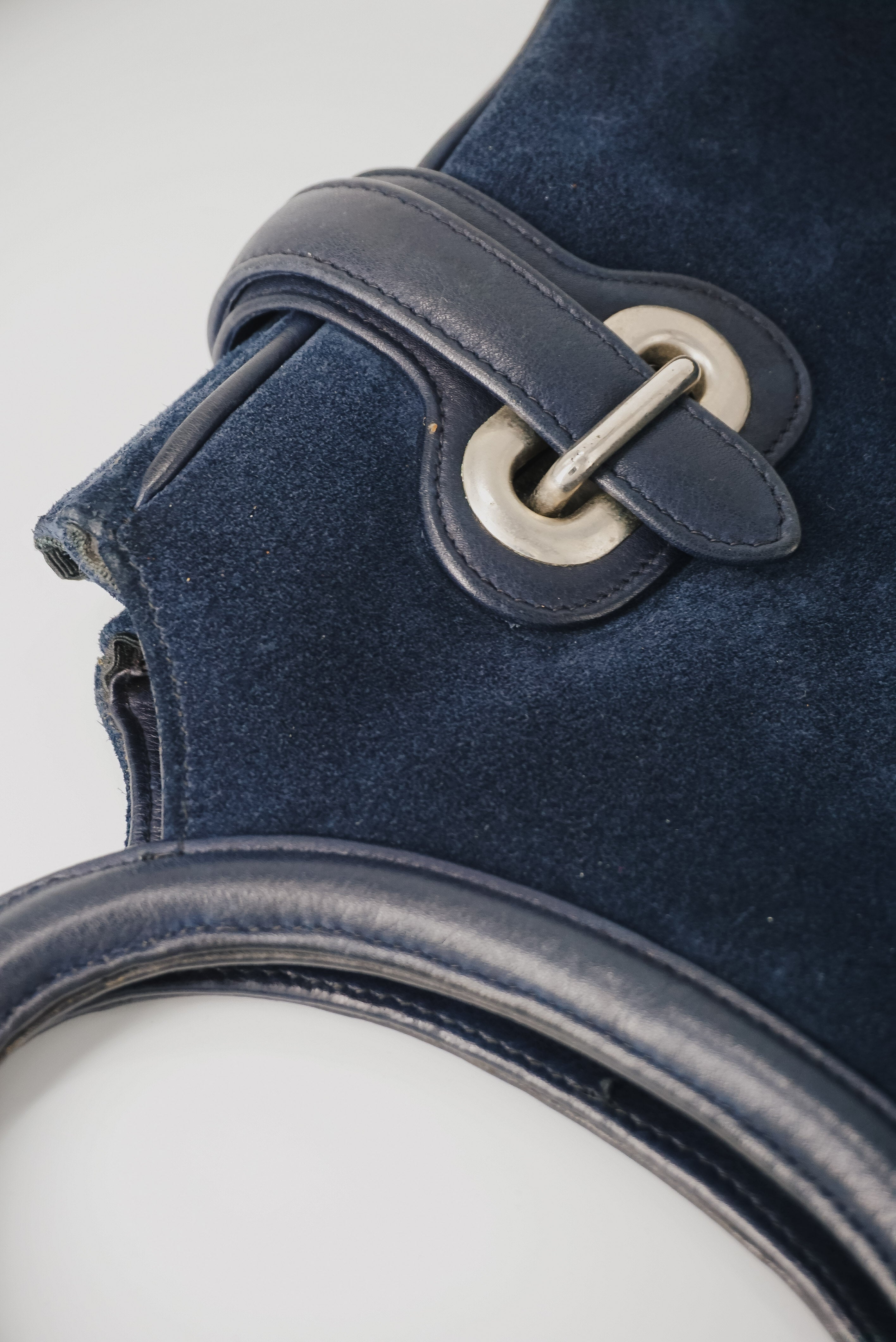 Blue Velvet Bag
