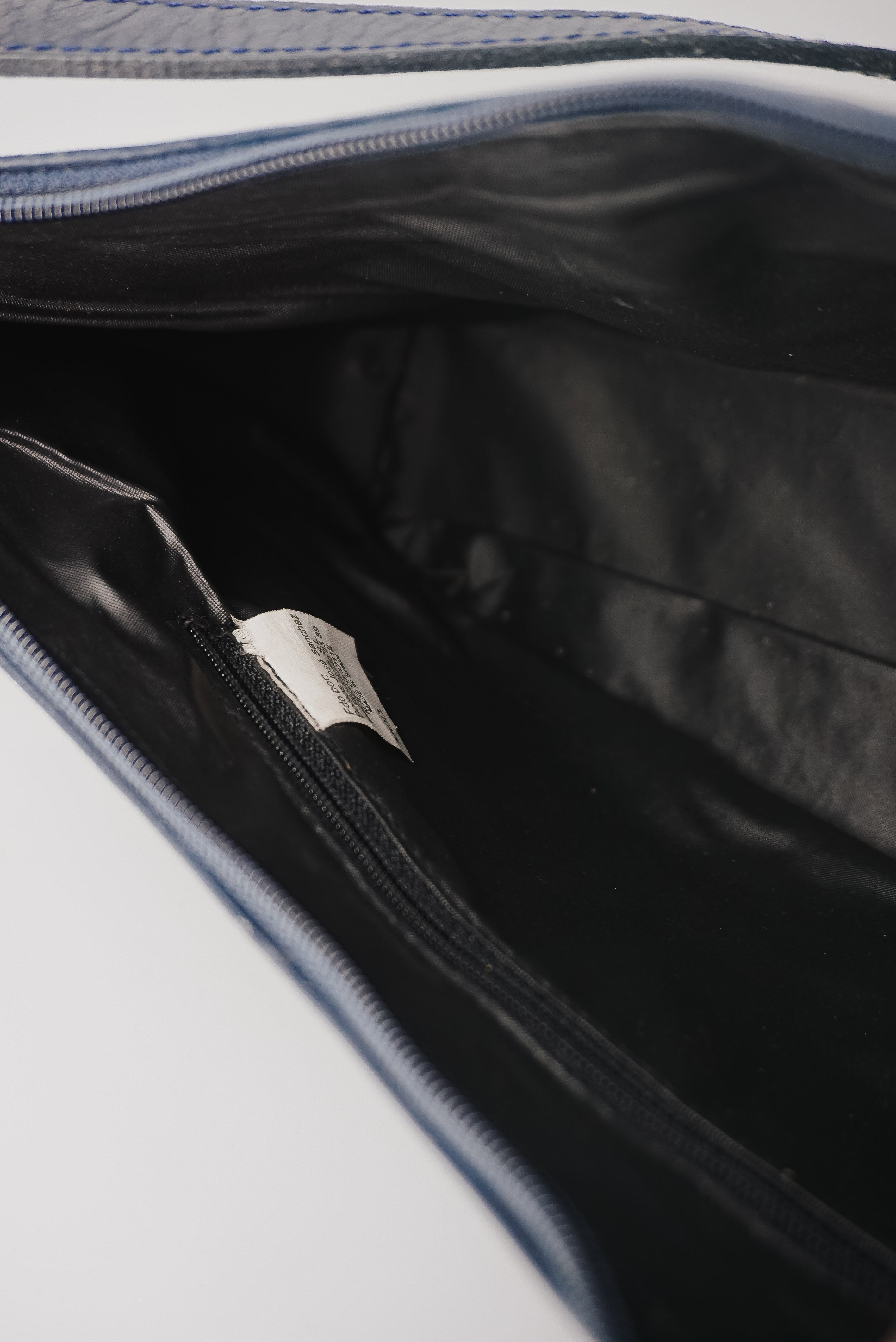 Blue Velvet Bag