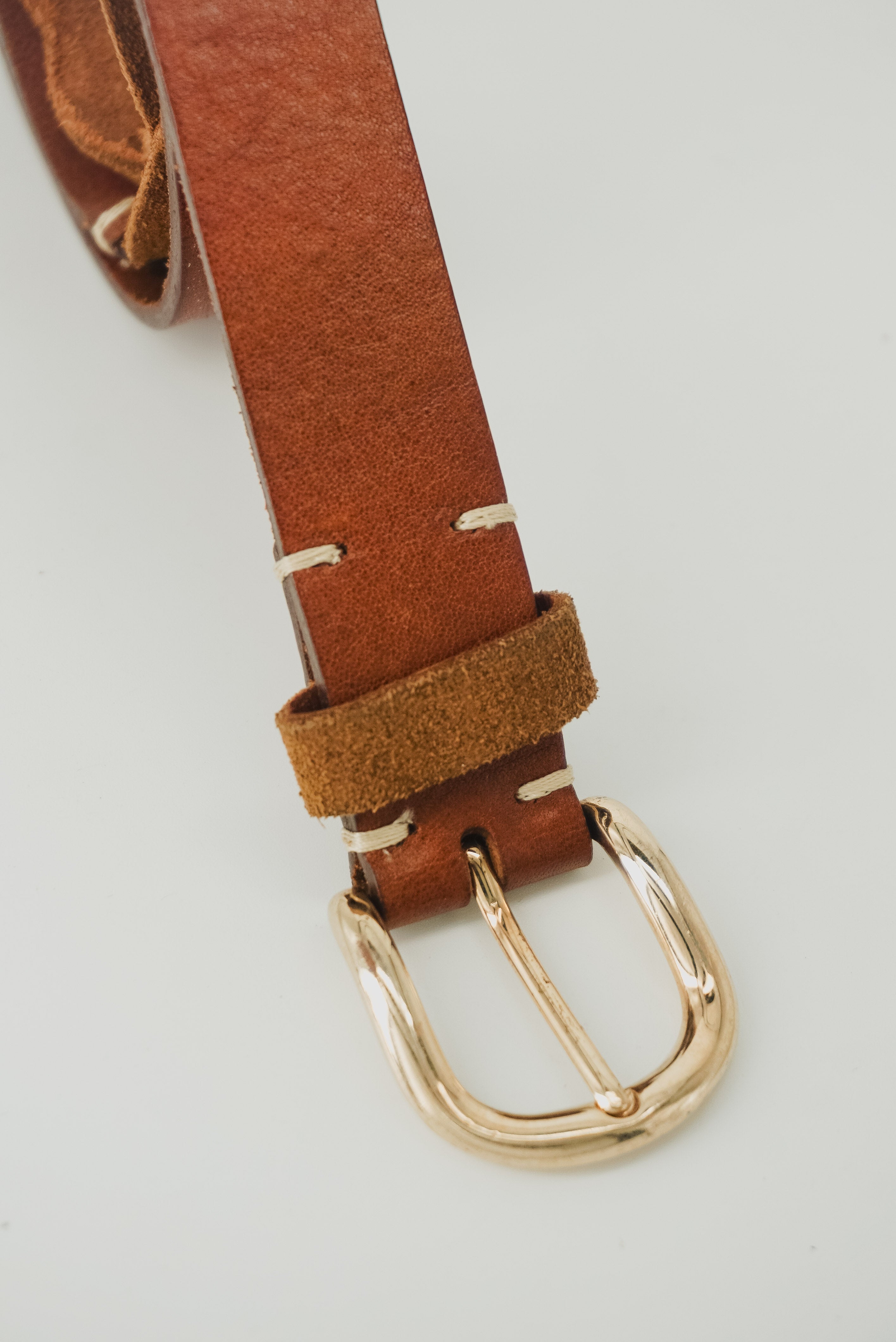 Brown Braided Belt