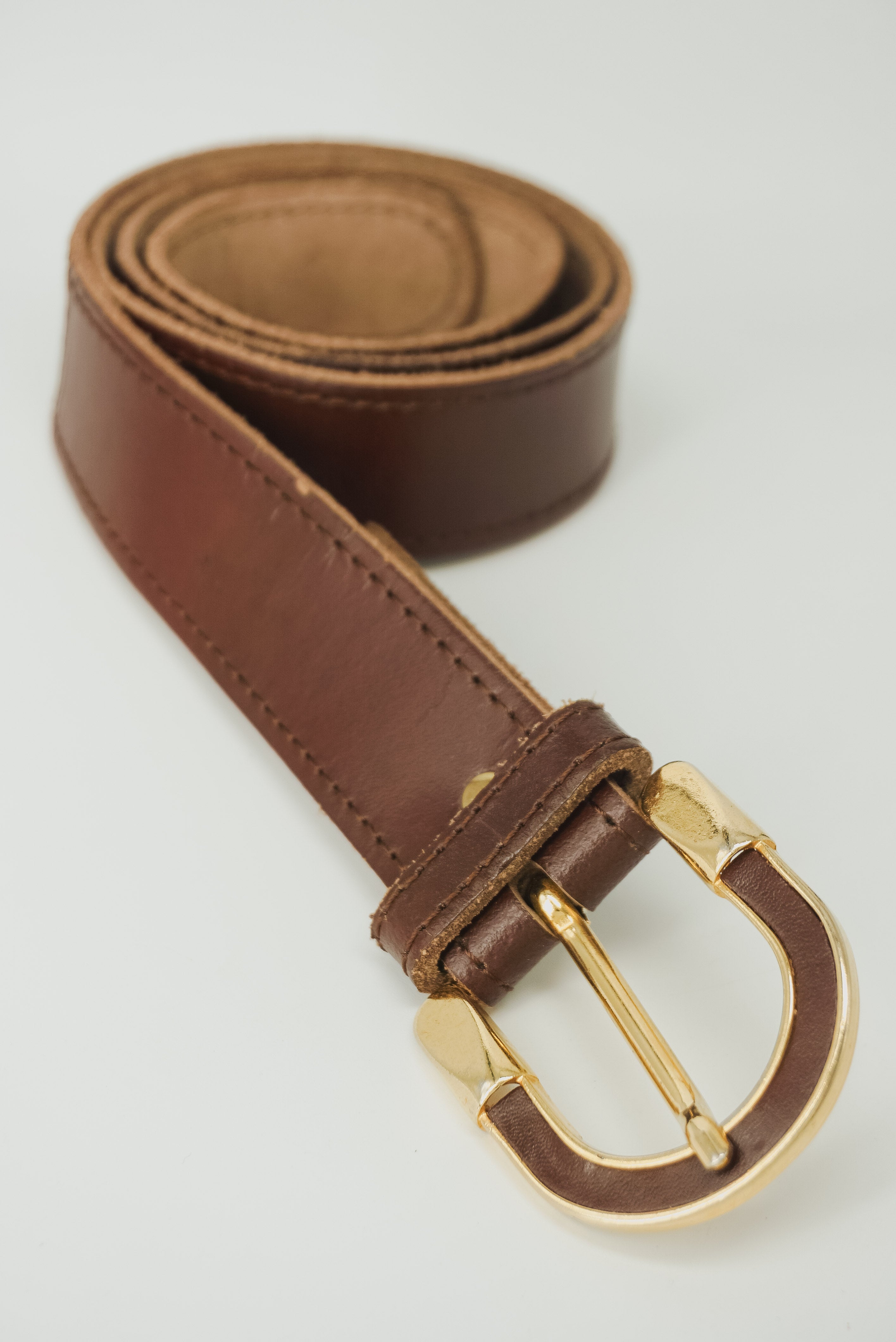 Brown Leather Belt