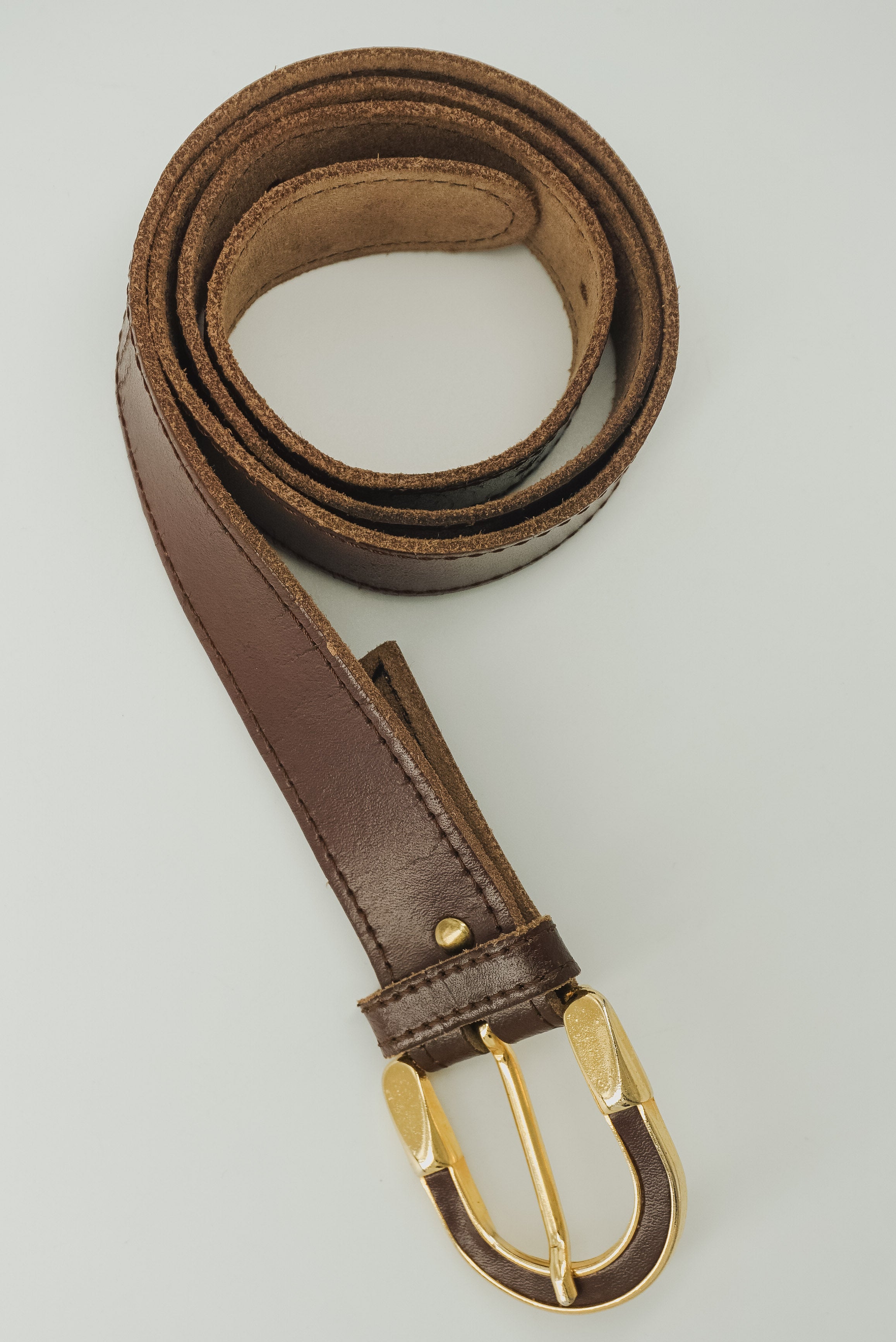 Brown Leather Belt