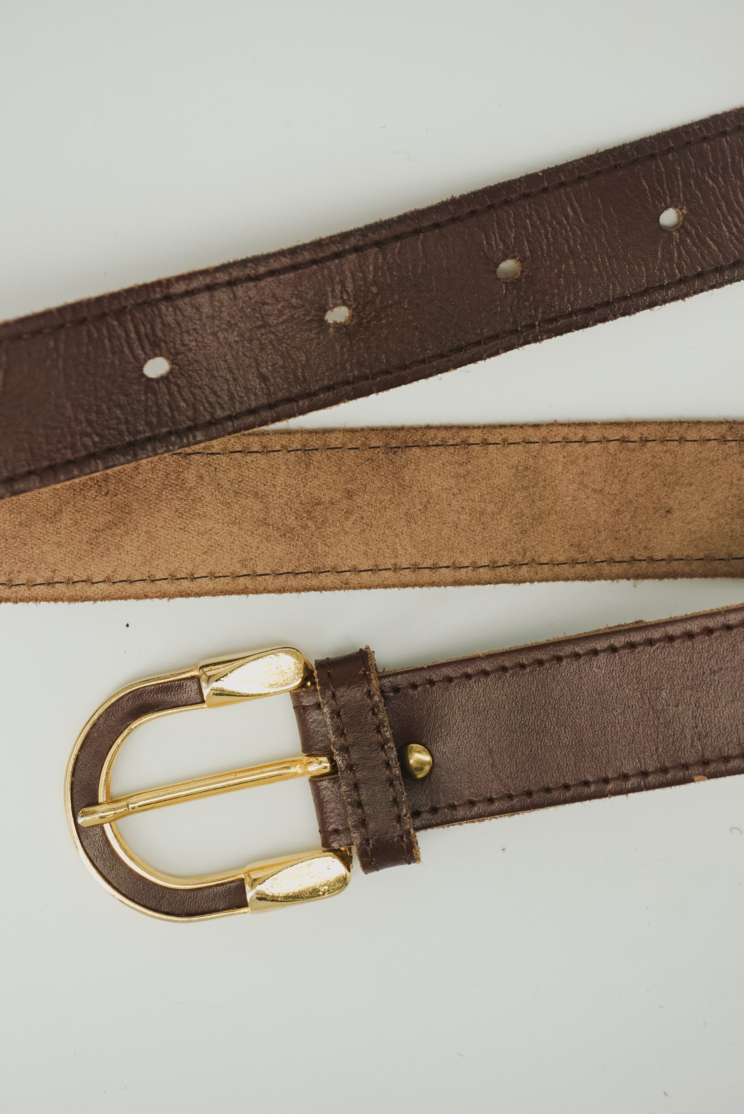 Brown Leather Belt