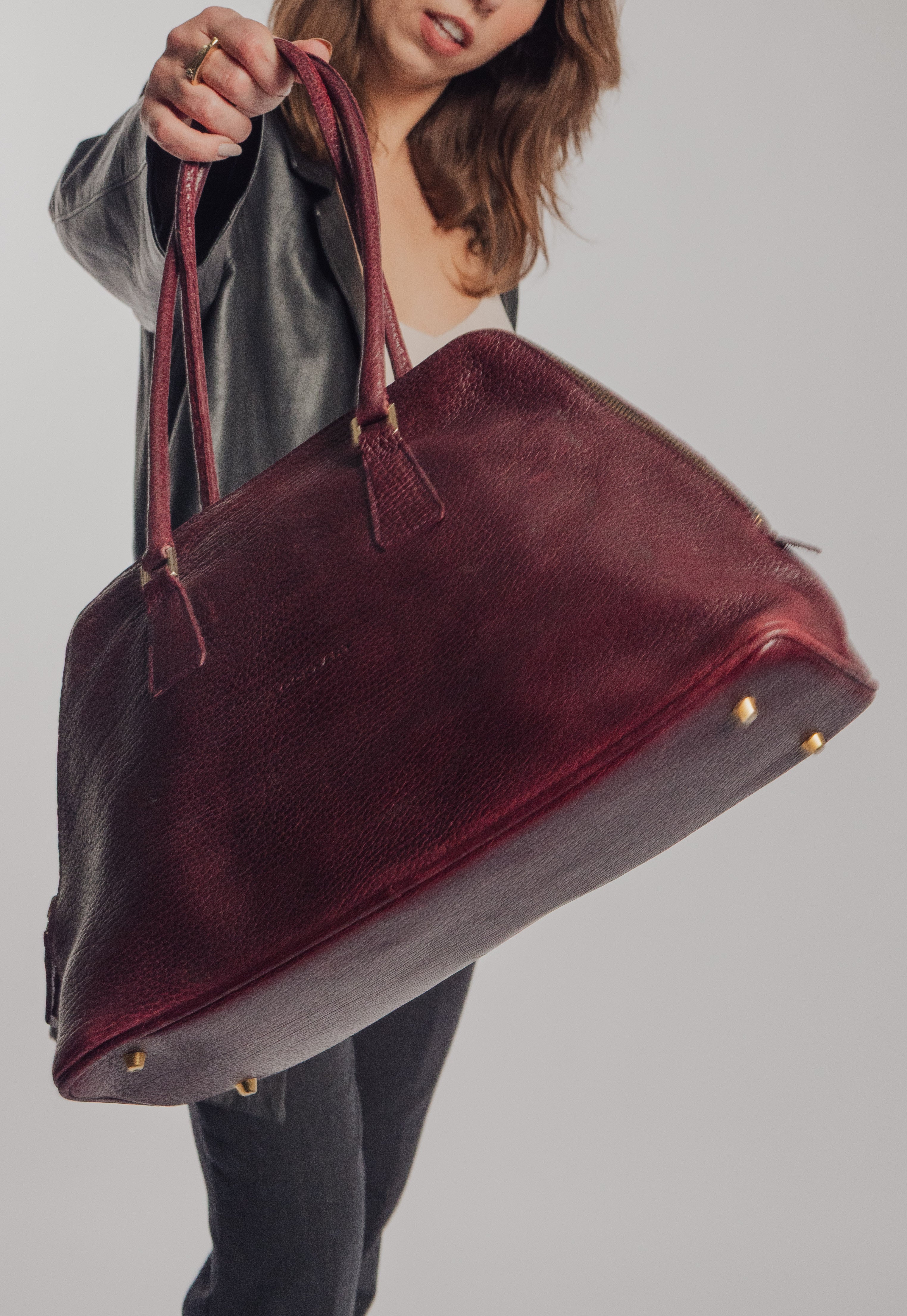 Burgundy Handbag