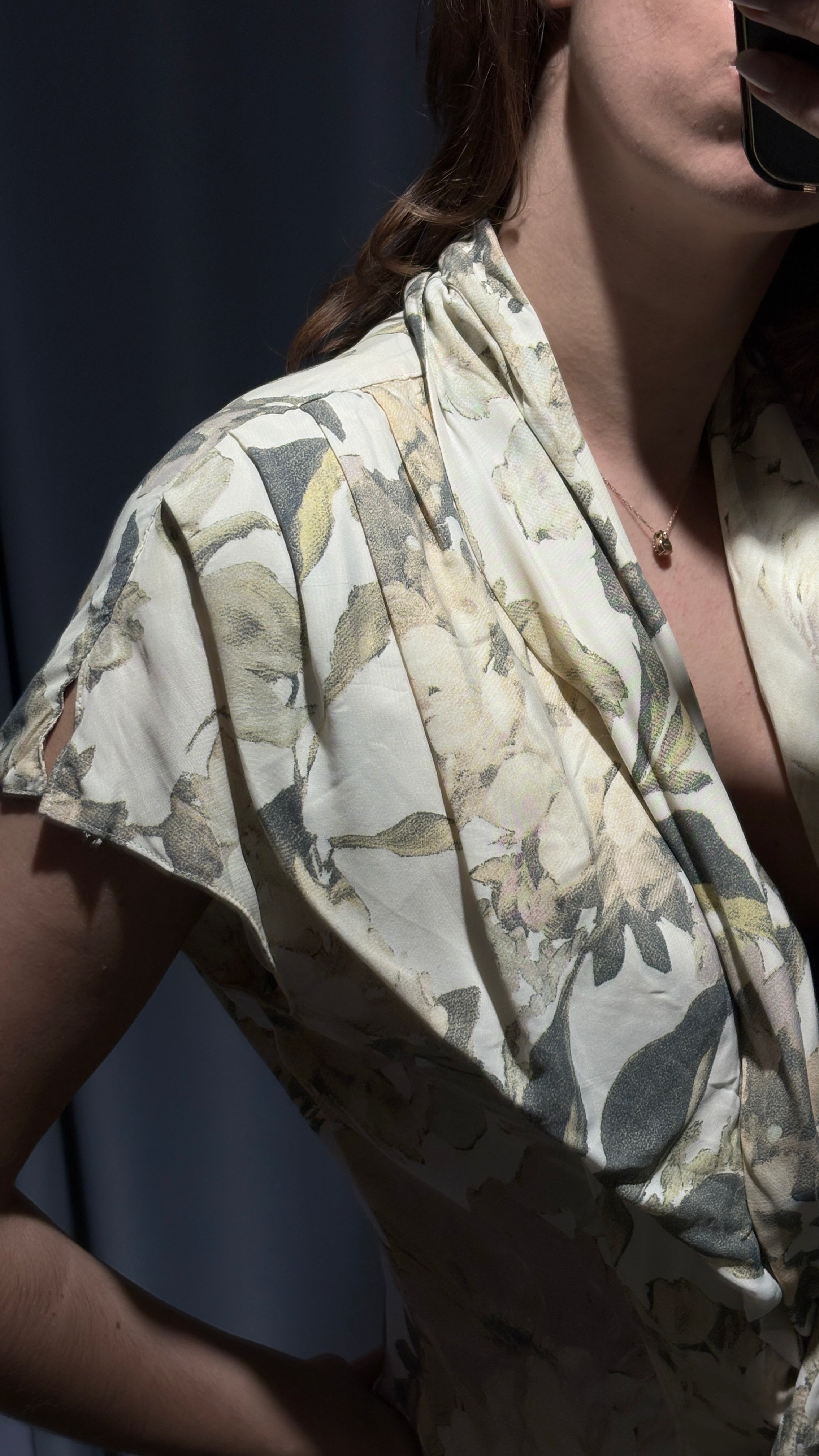 Vintage 90´s floral blouse