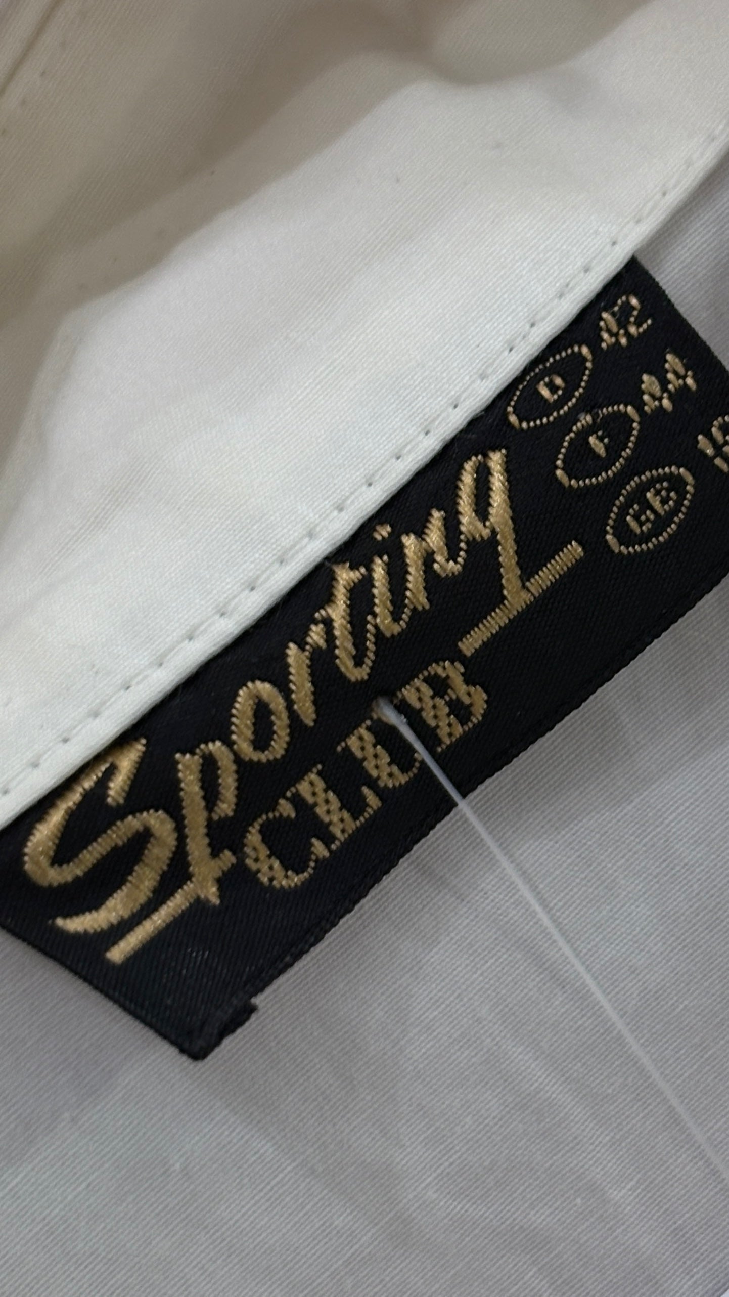 White cotton blouse