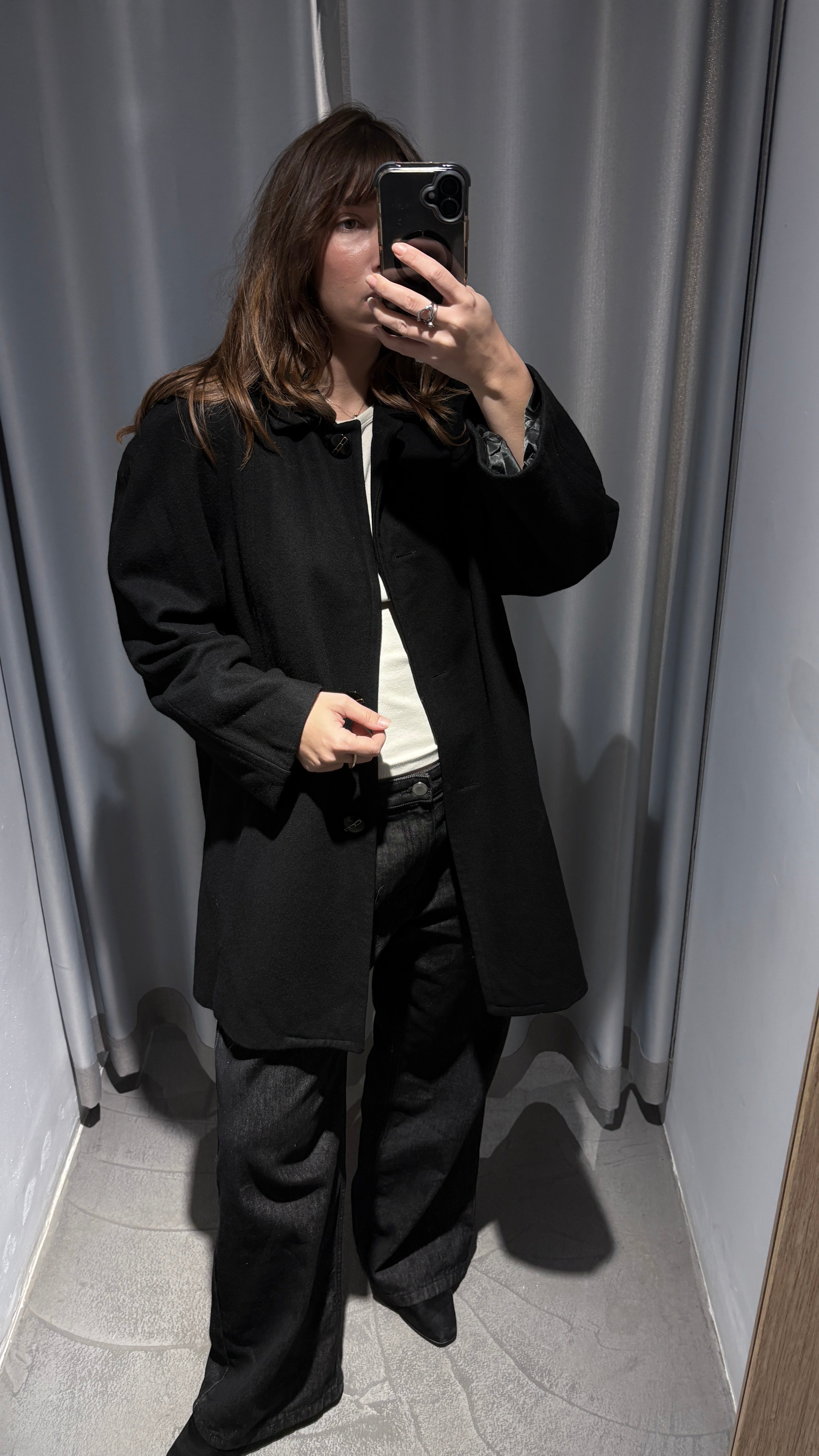 Vintage mid-length wool coat