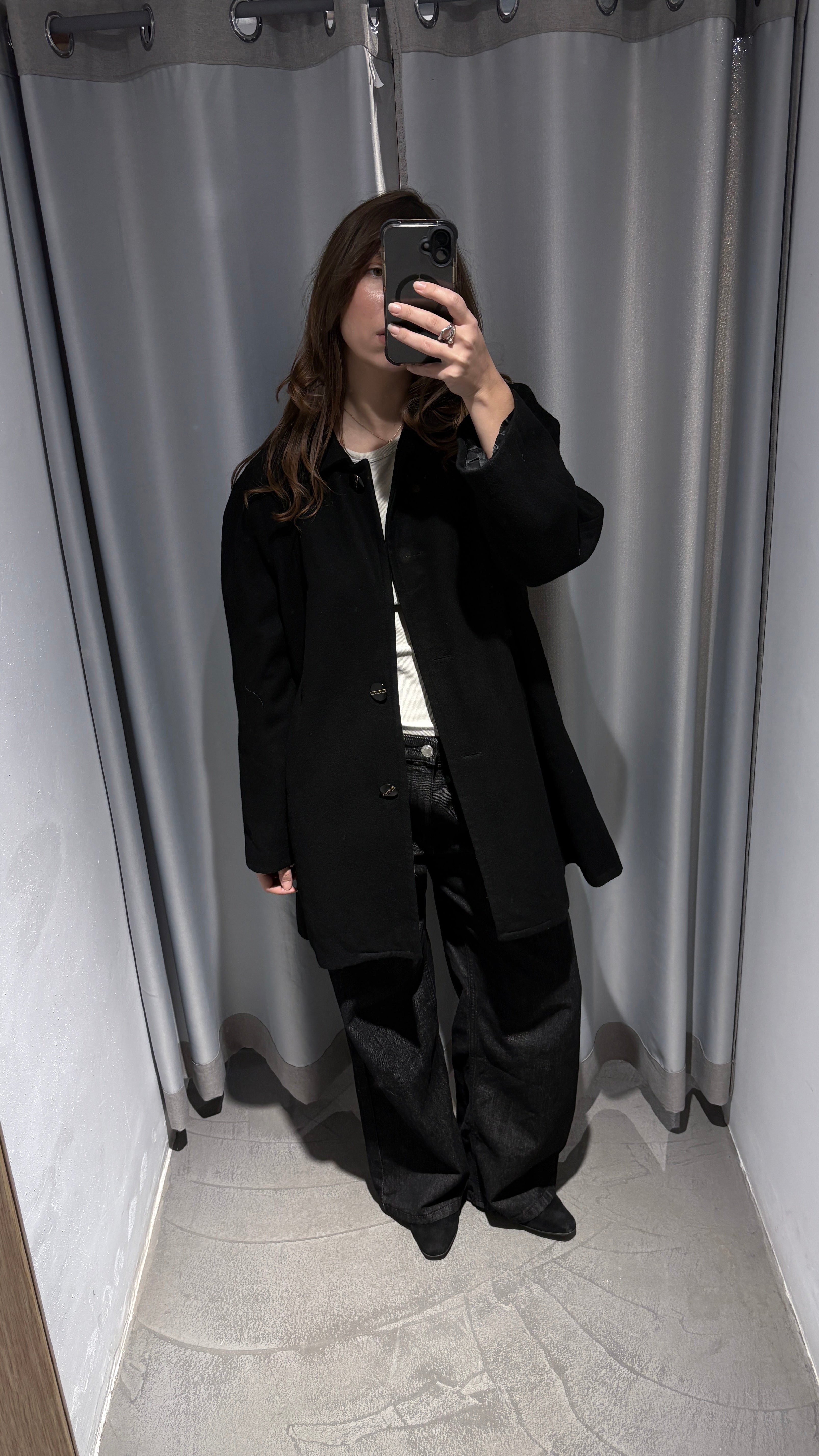 Vintage mid-length wool coat