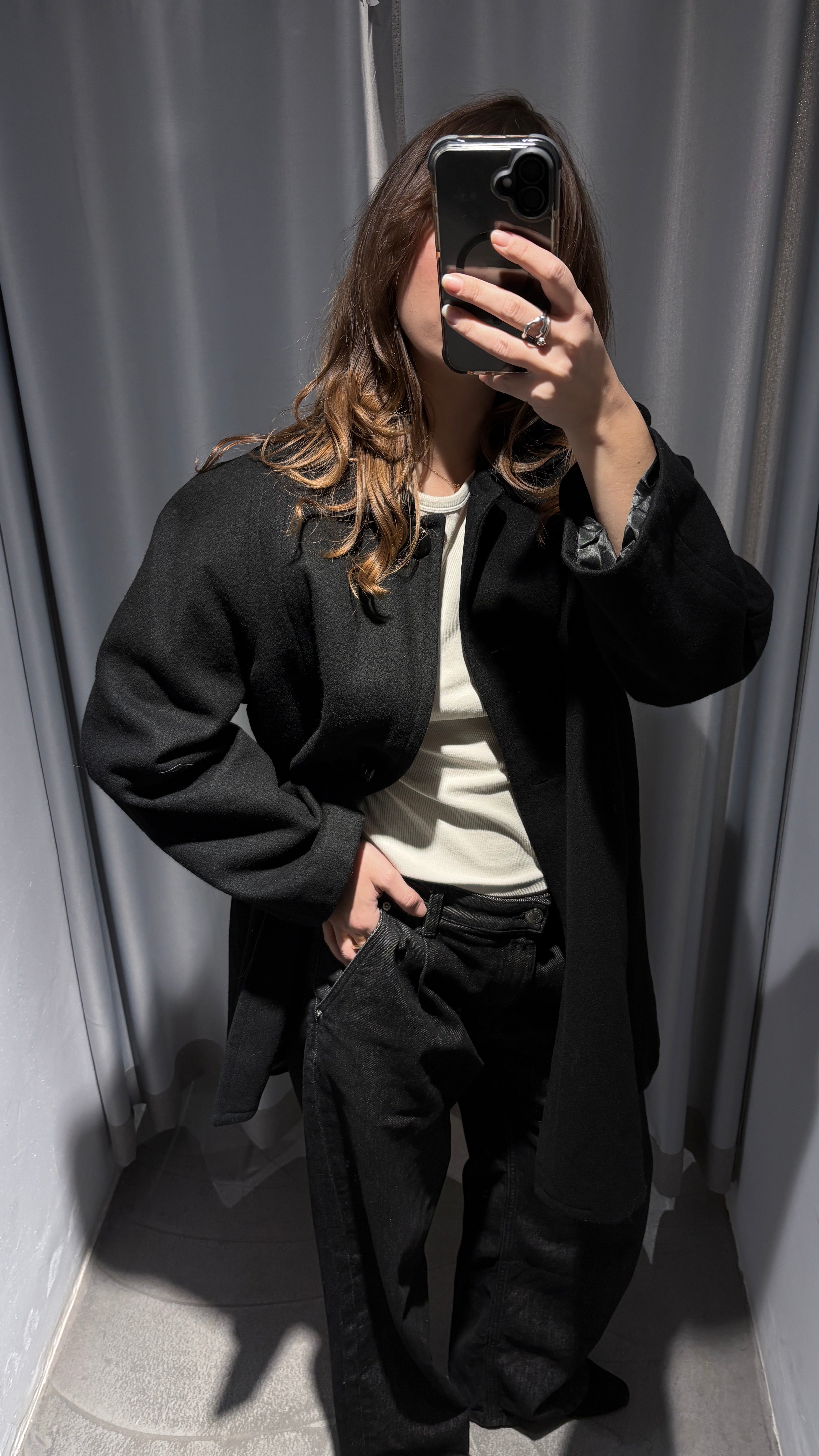 Vintage mid-length wool coat