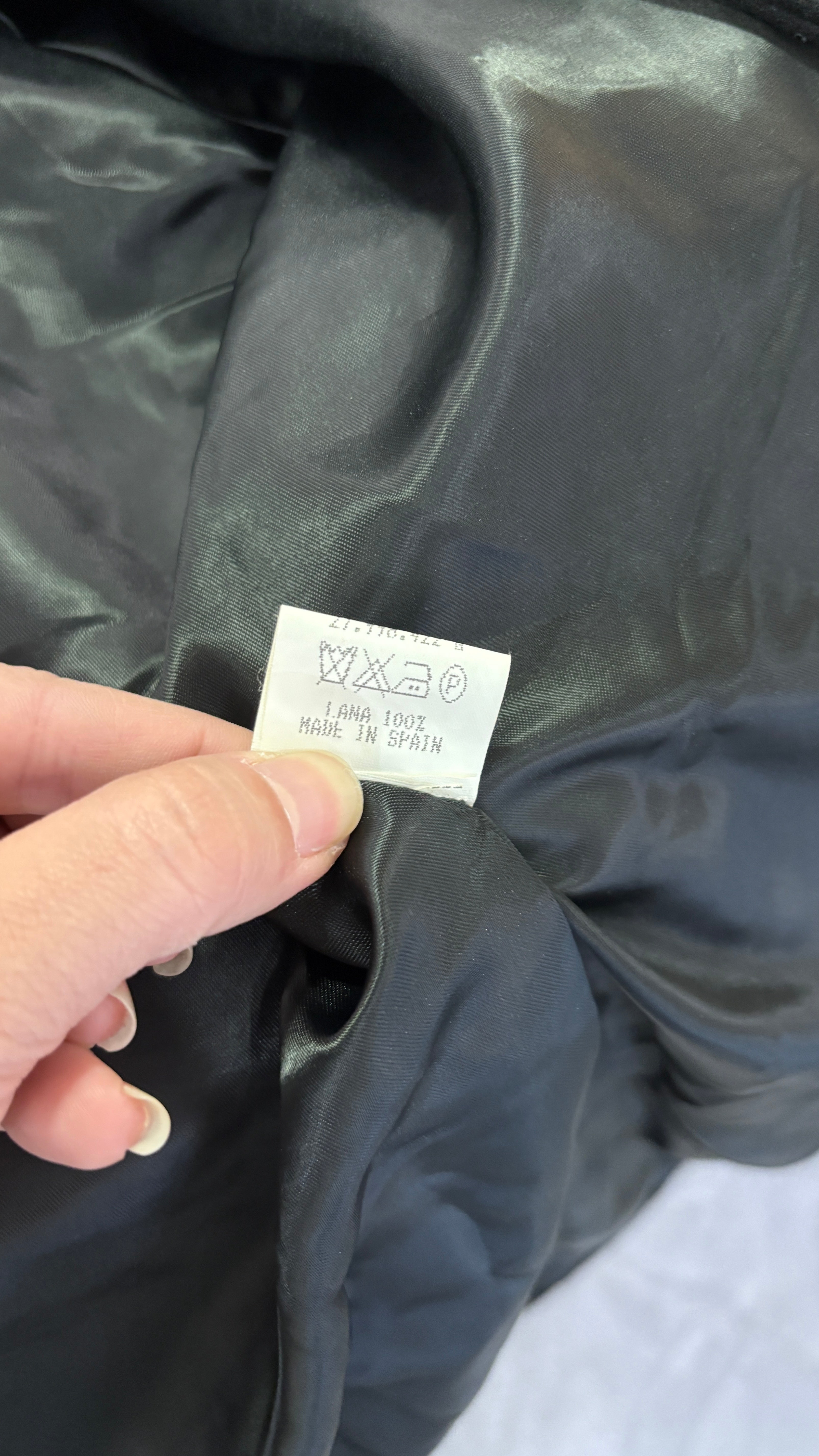 Vintage mid-length wool coat