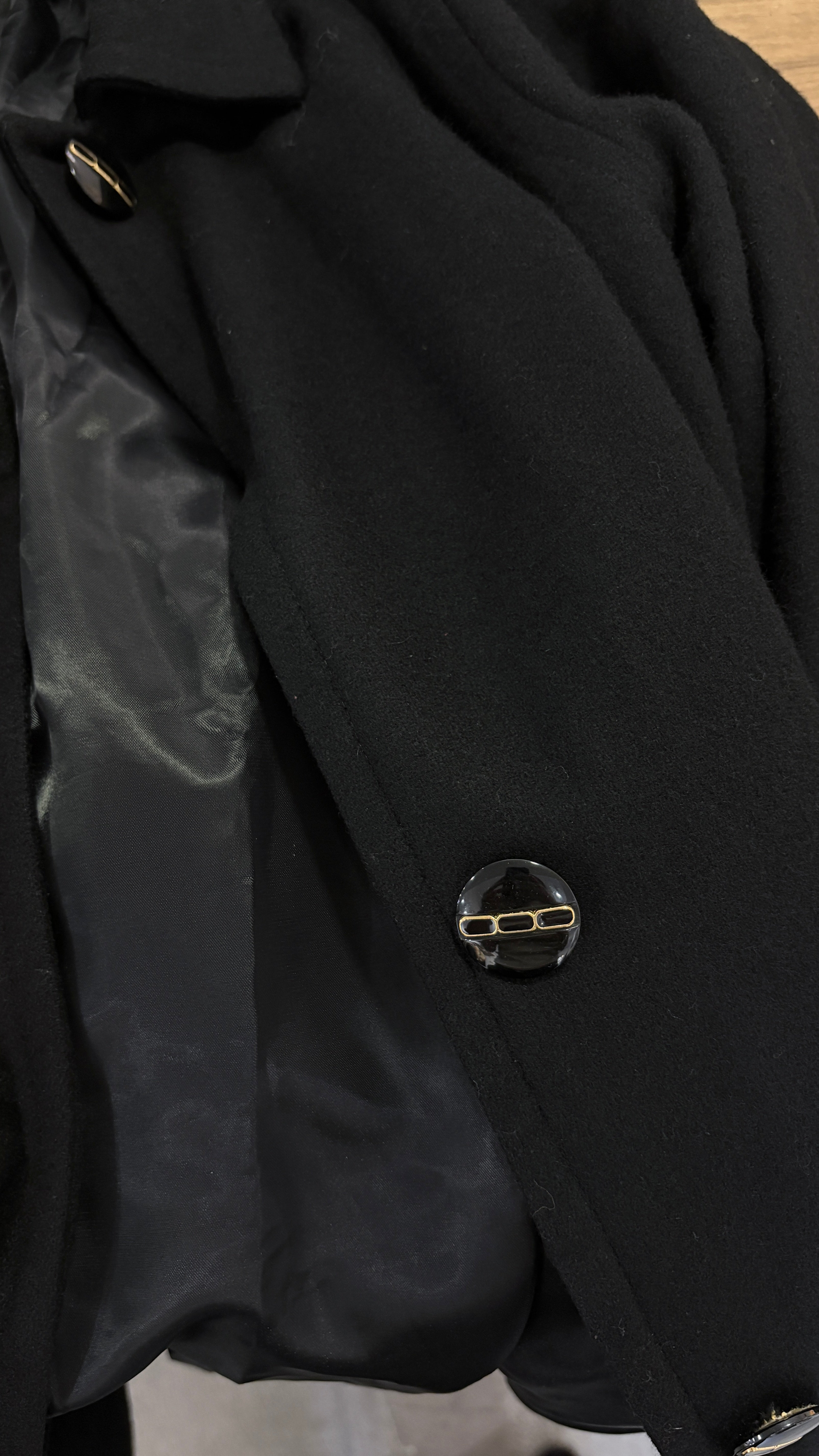 Vintage mid-length wool coat