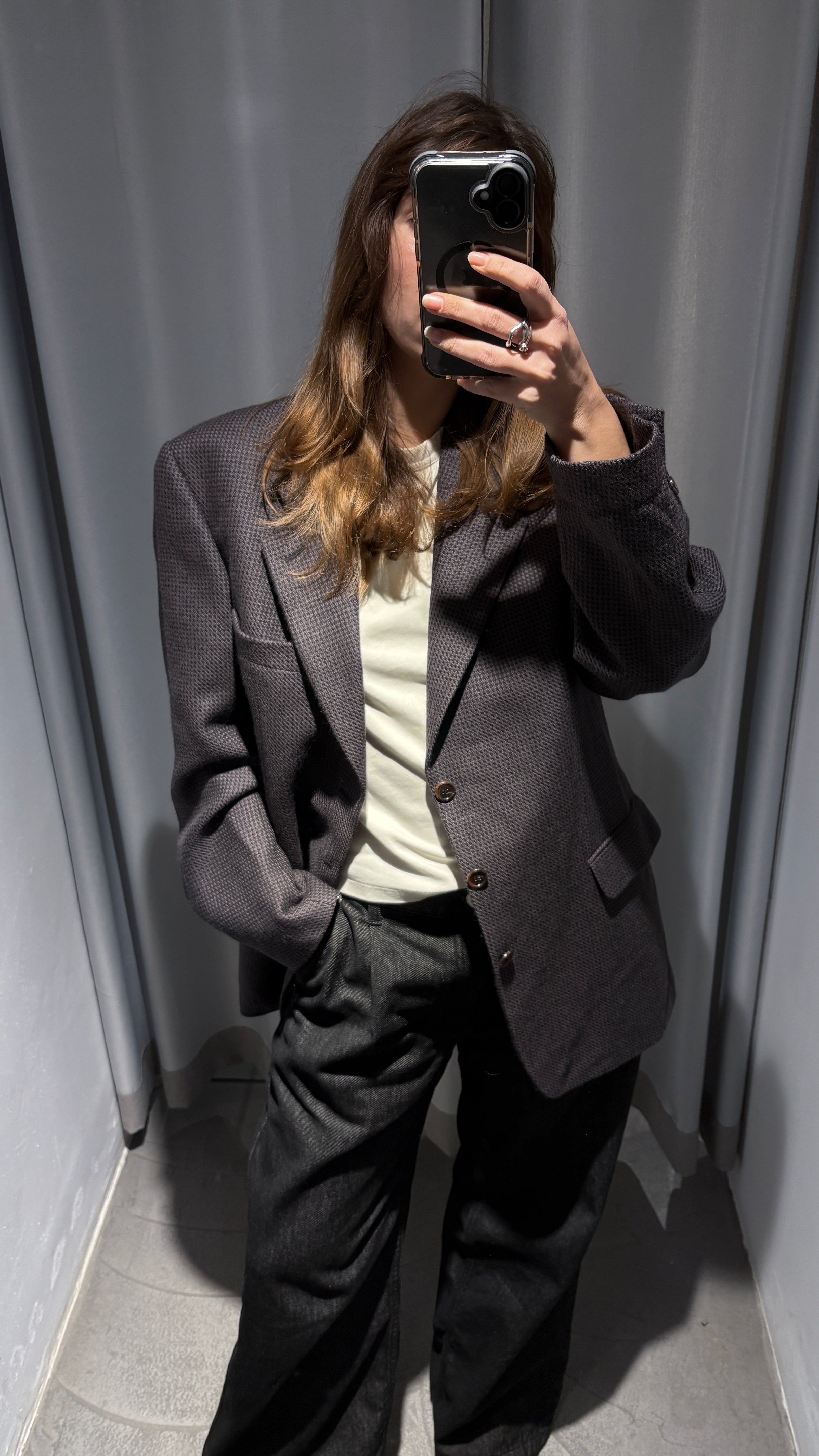 Vintage purple blazer