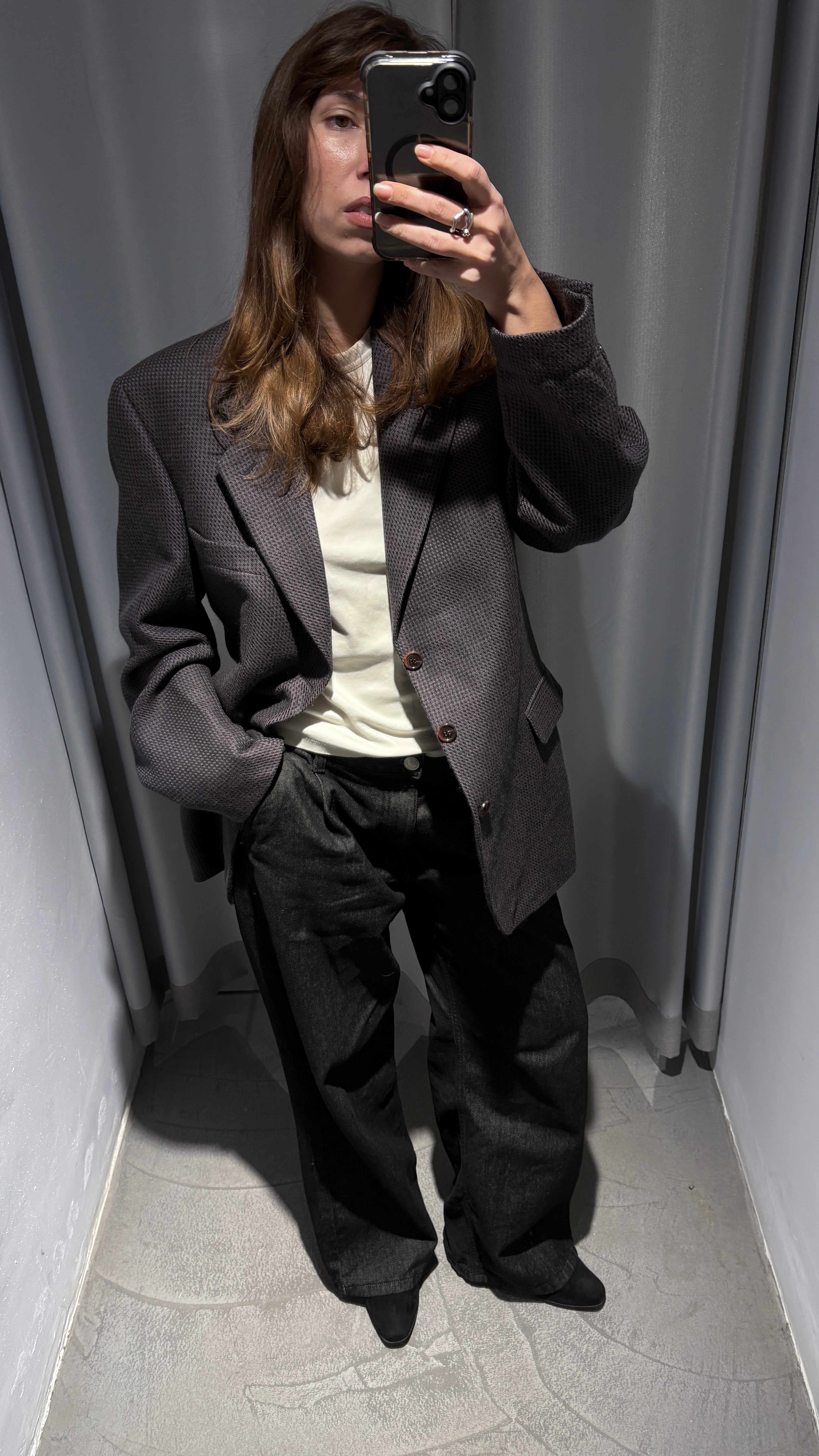 Vintage purple blazer