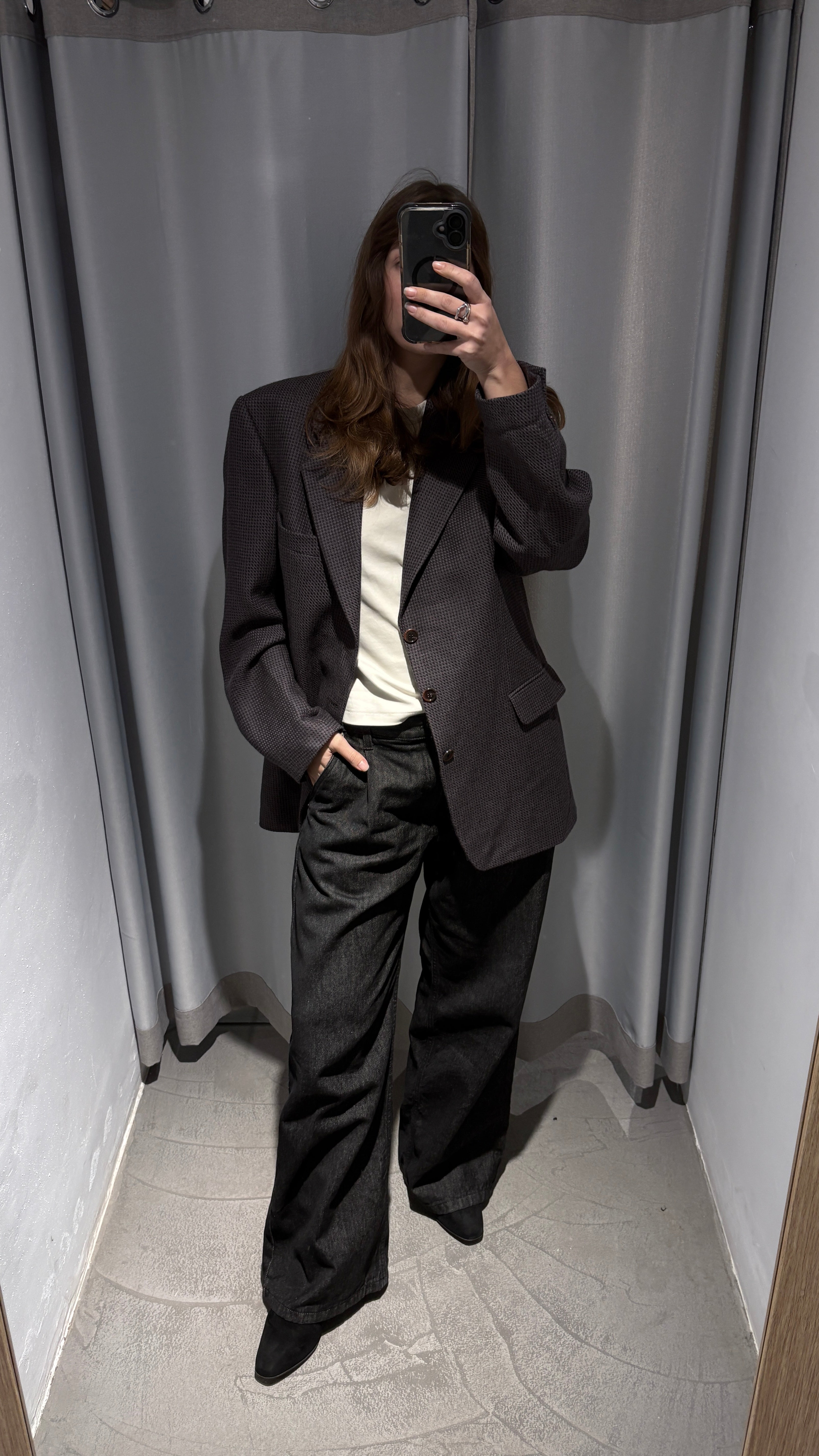 Vintage purple blazer