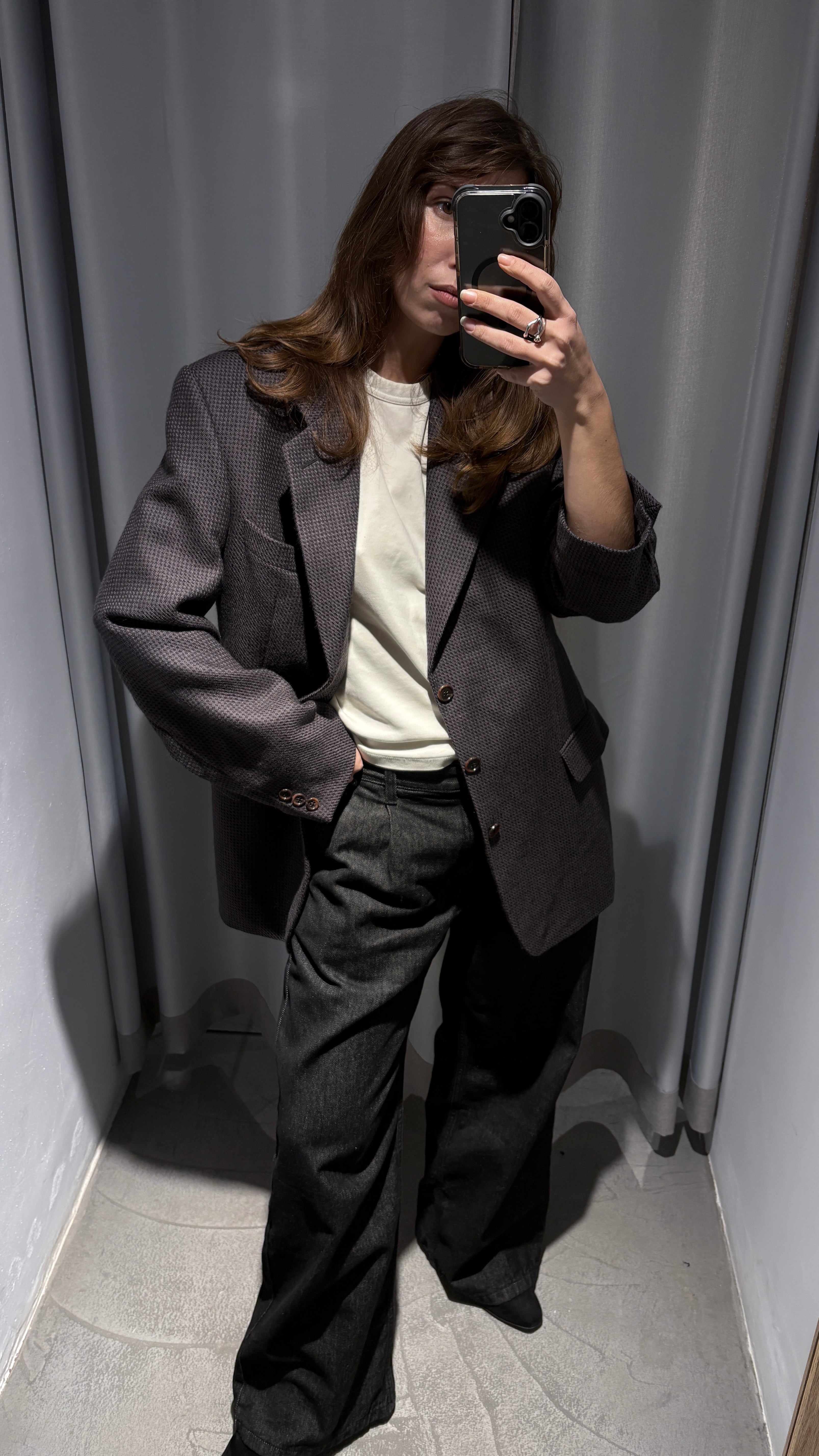 Vintage purple blazer