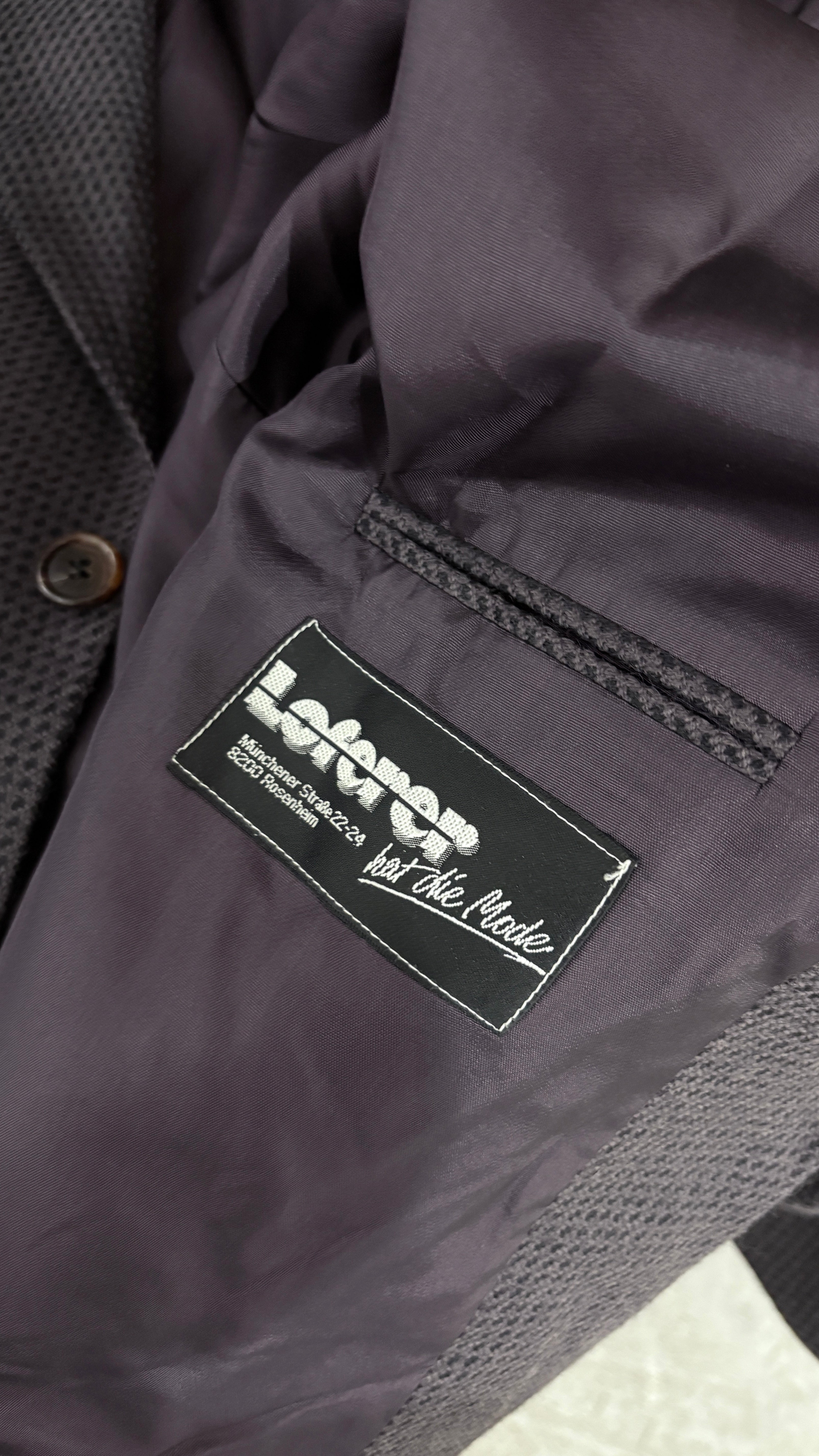 Vintage purple blazer