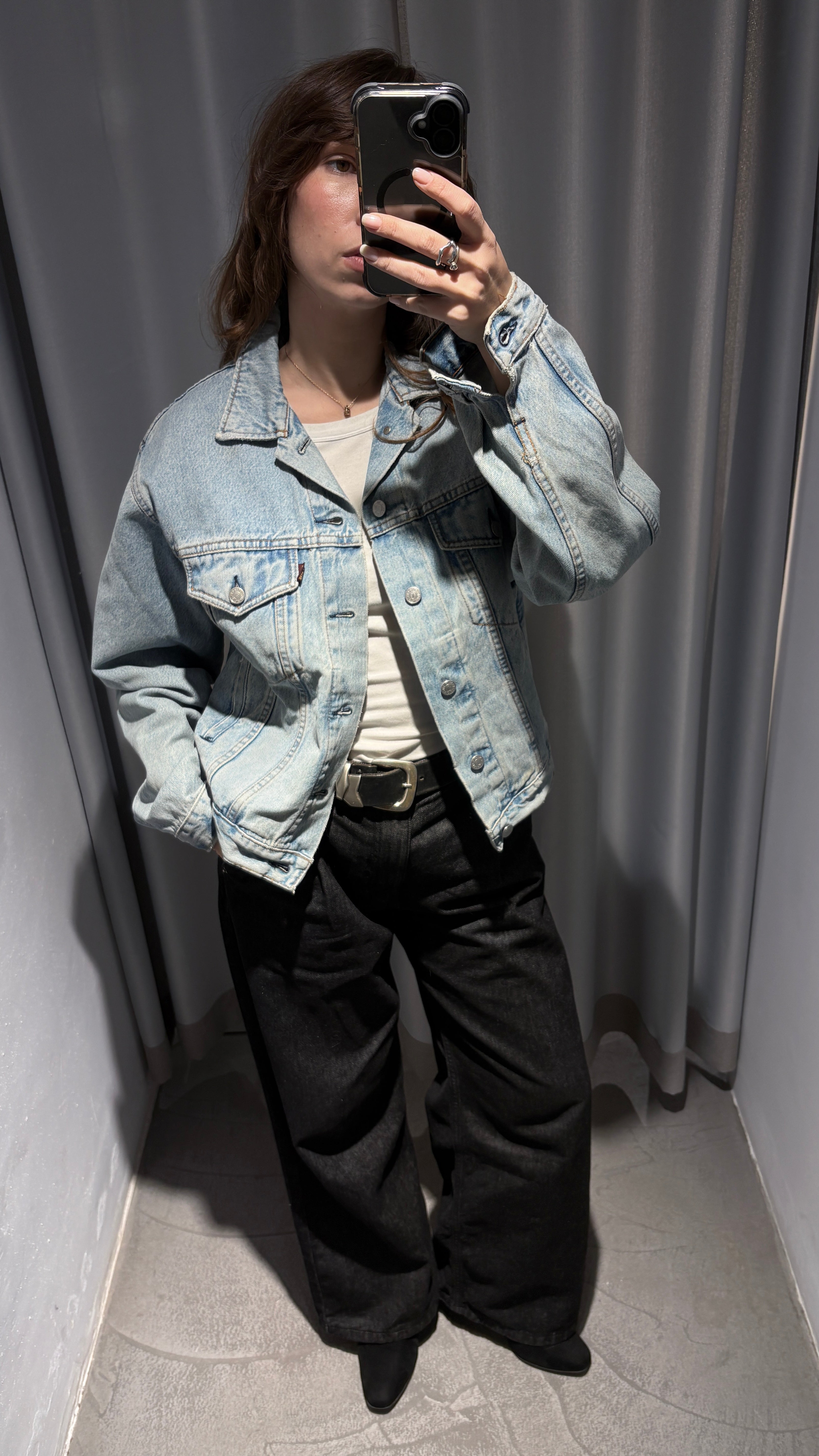 Vintage light denim jacket