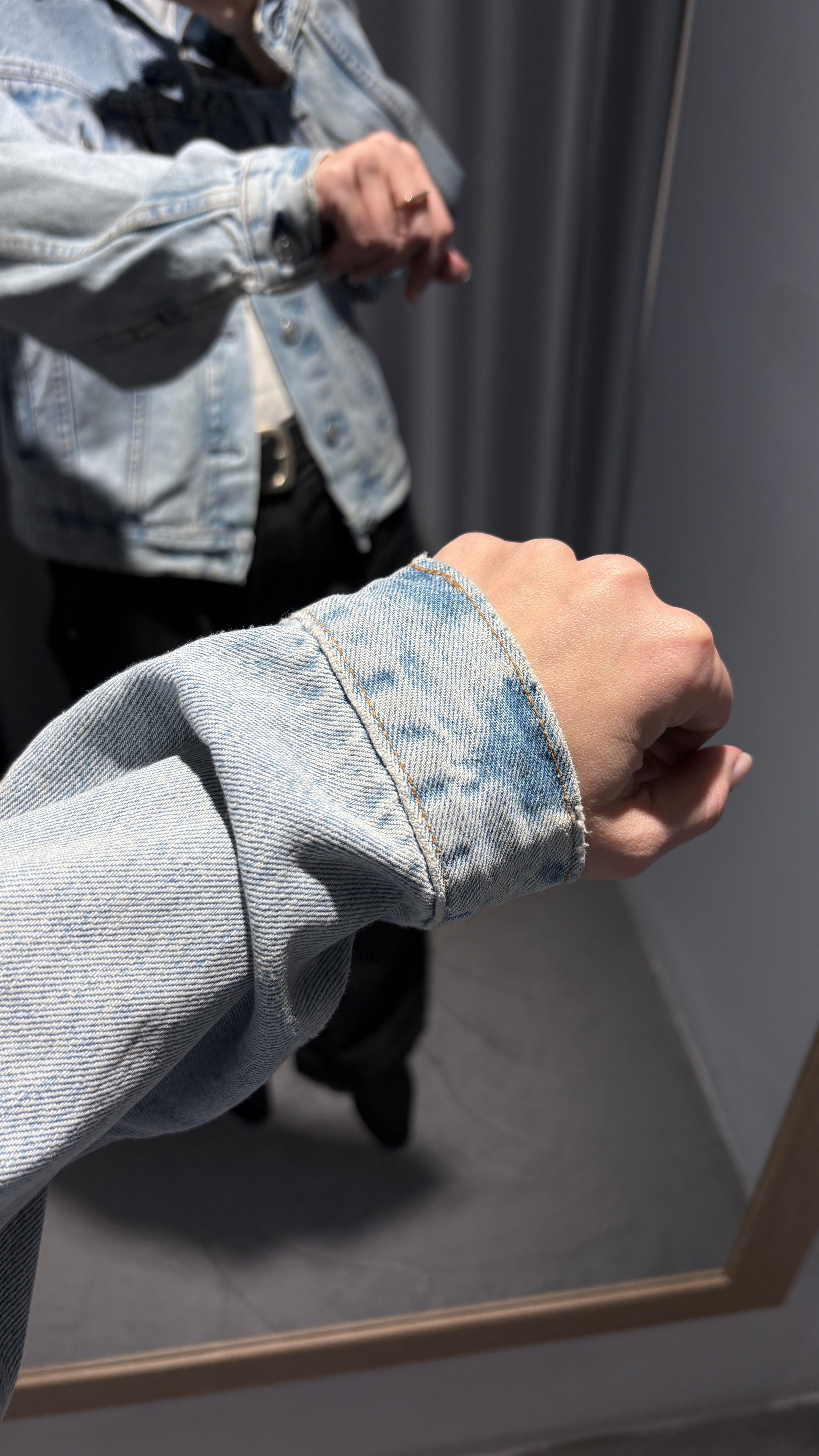 Vintage light denim jacket