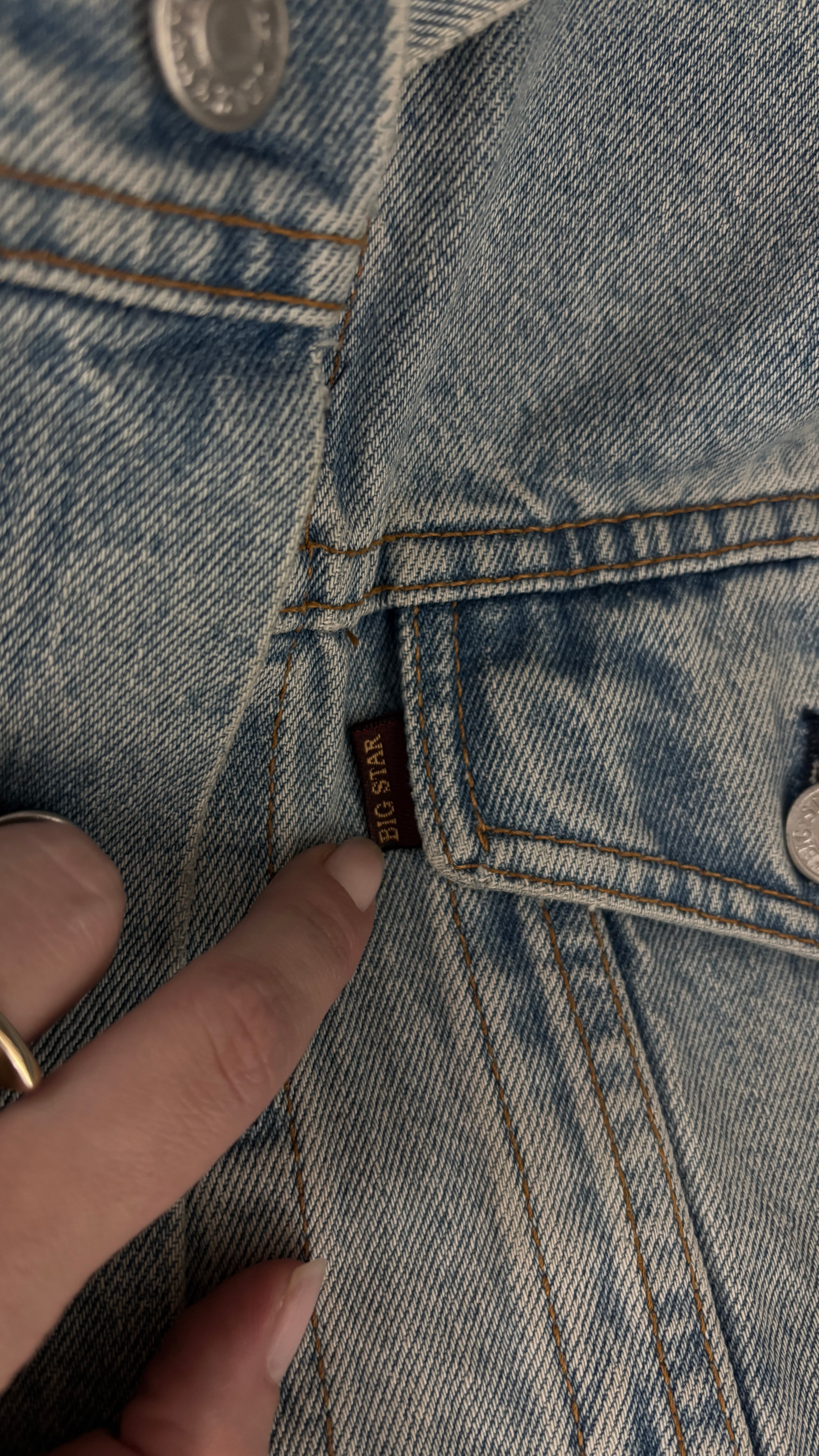 Vintage light denim jacket