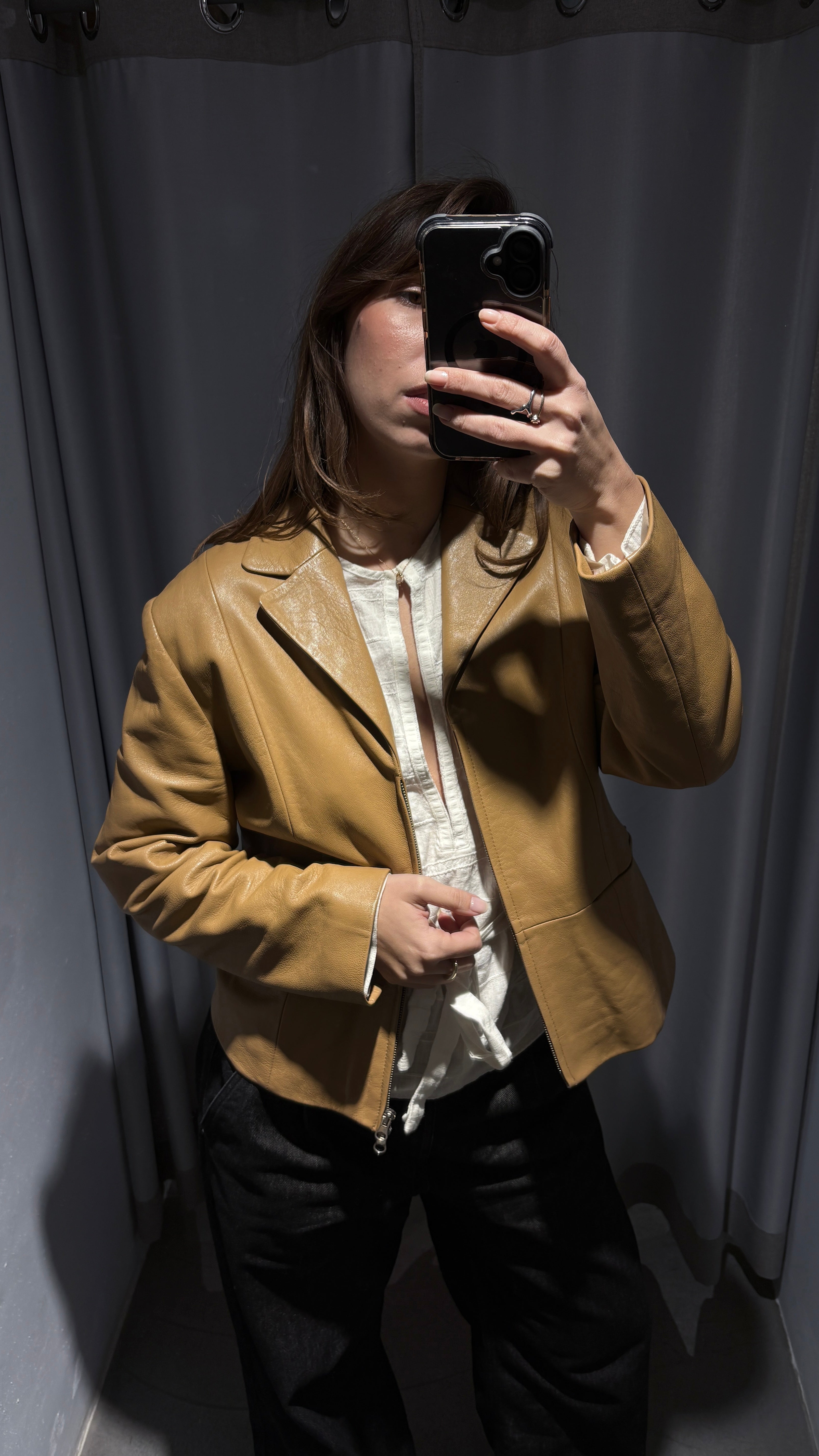 Vintage sheepskin jacket