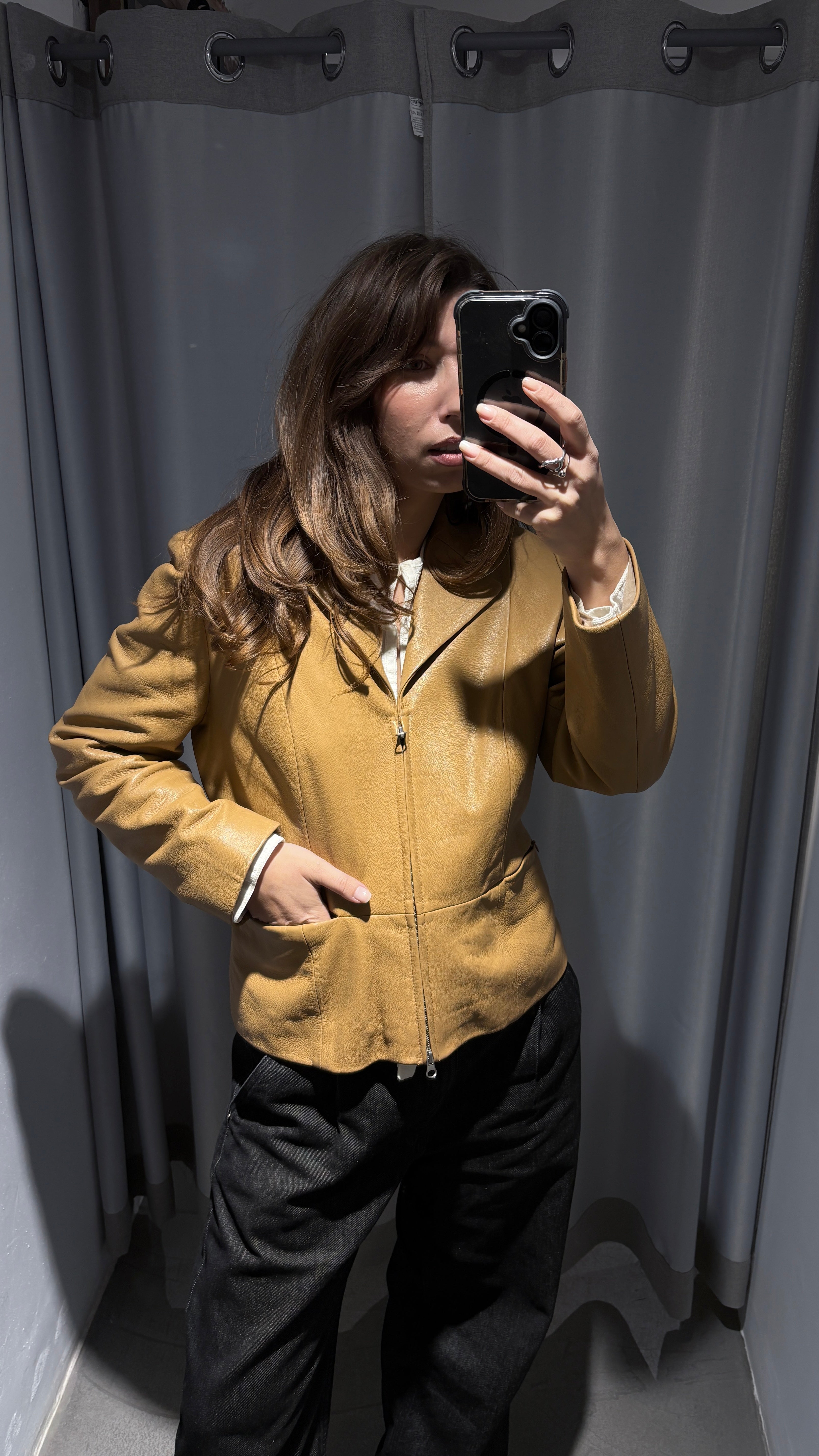 Vintage sheepskin jacket