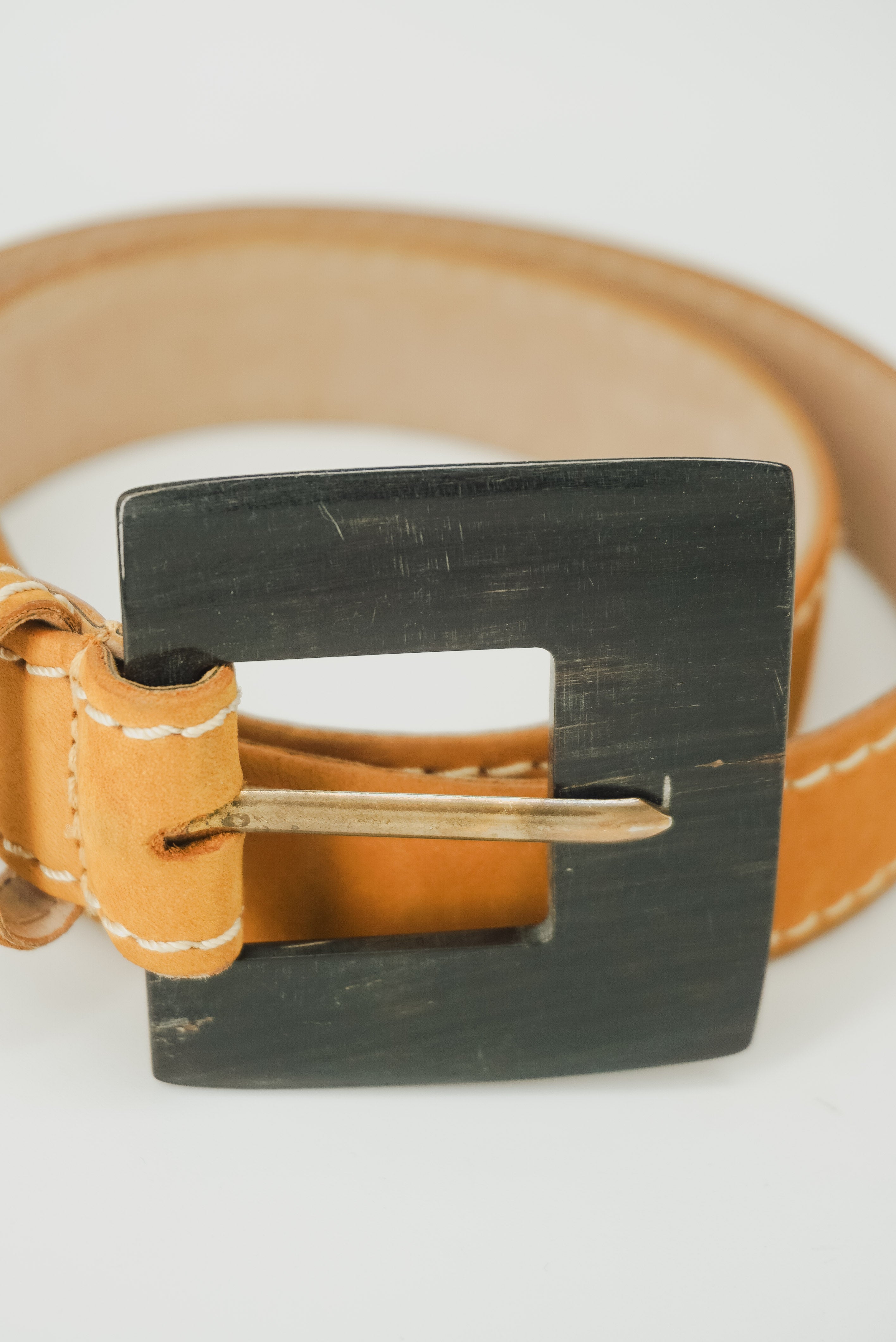 Mustard Suede Belt