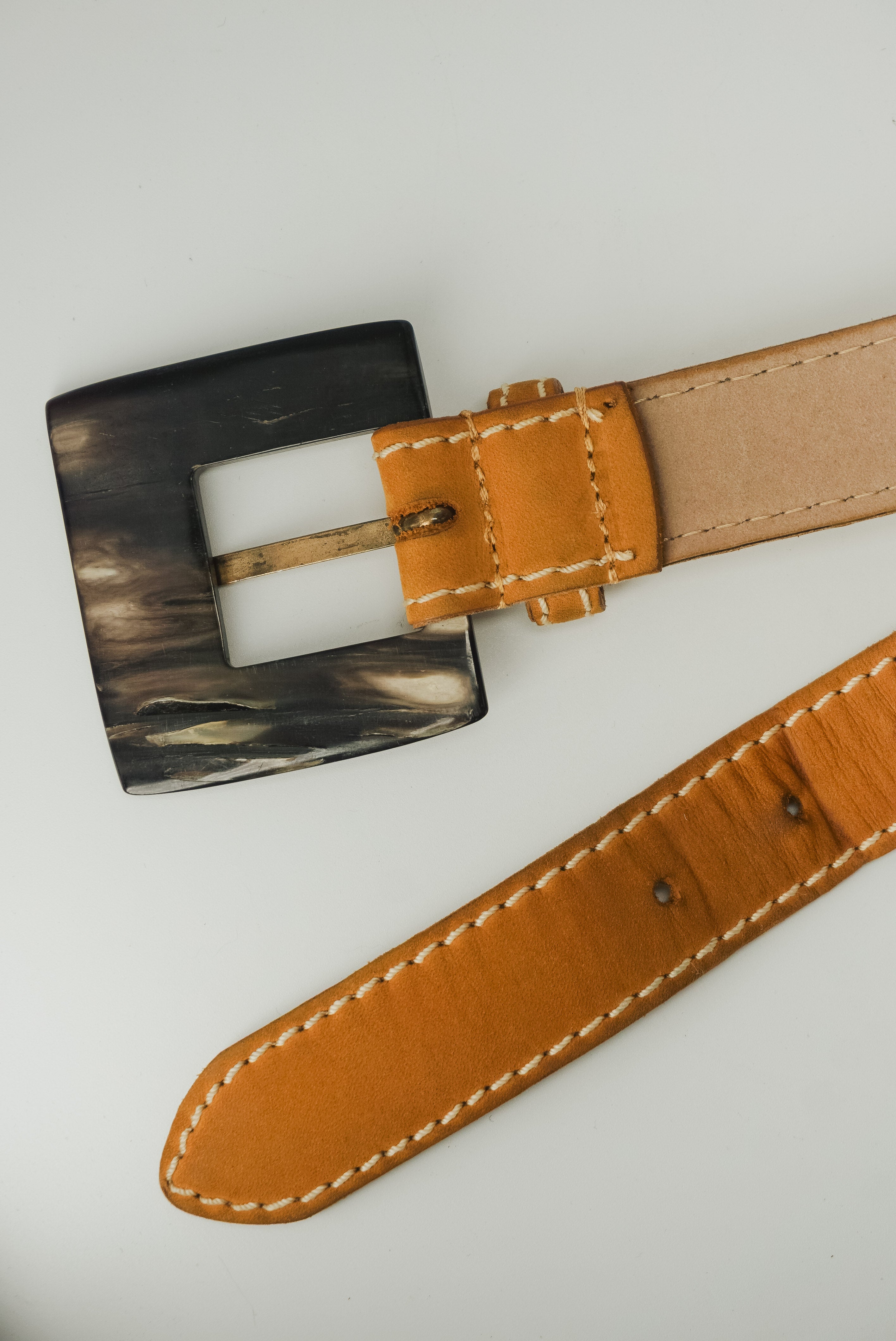 Mustard Suede Belt
