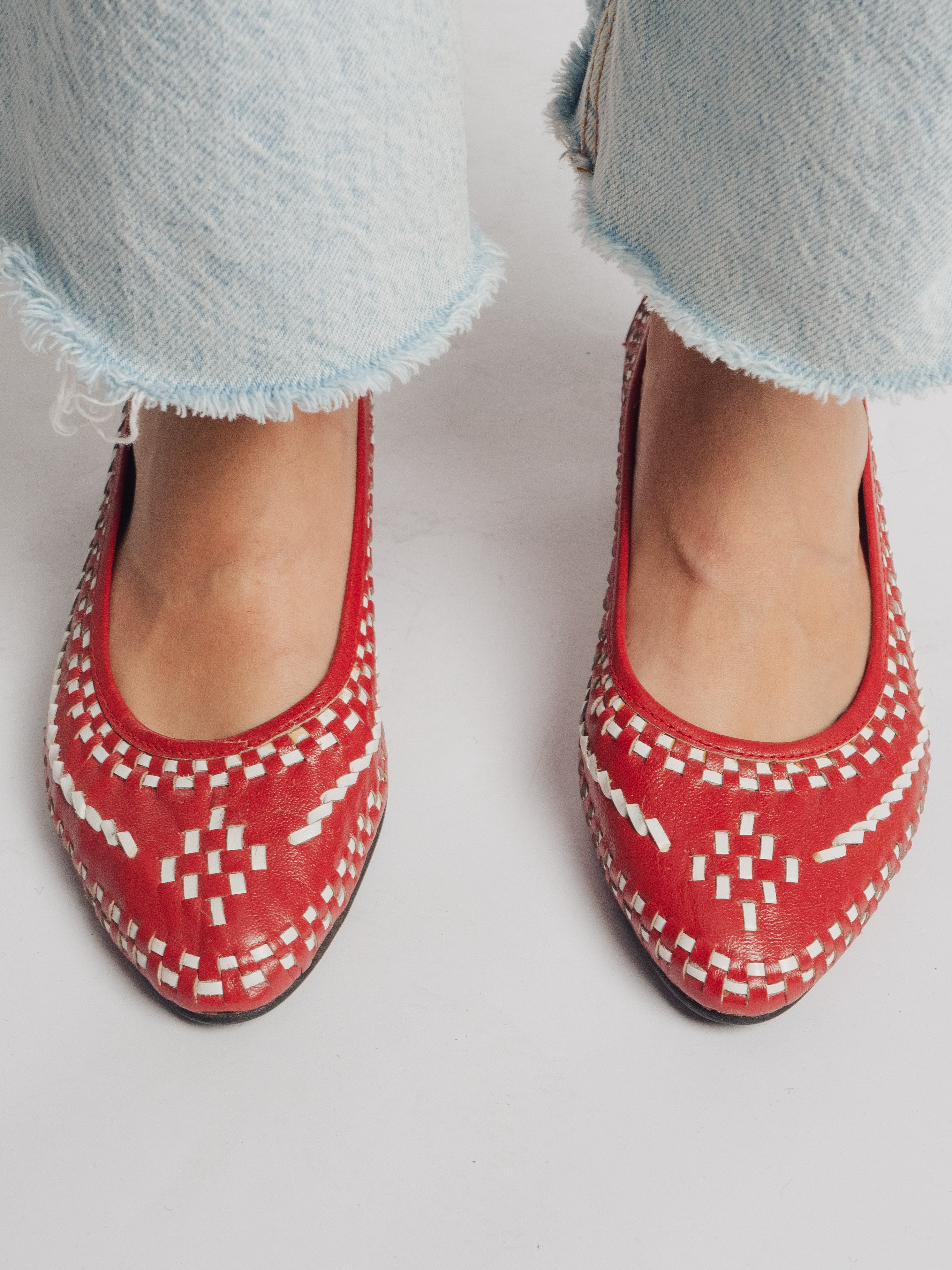 Red Ballerina Shoes
