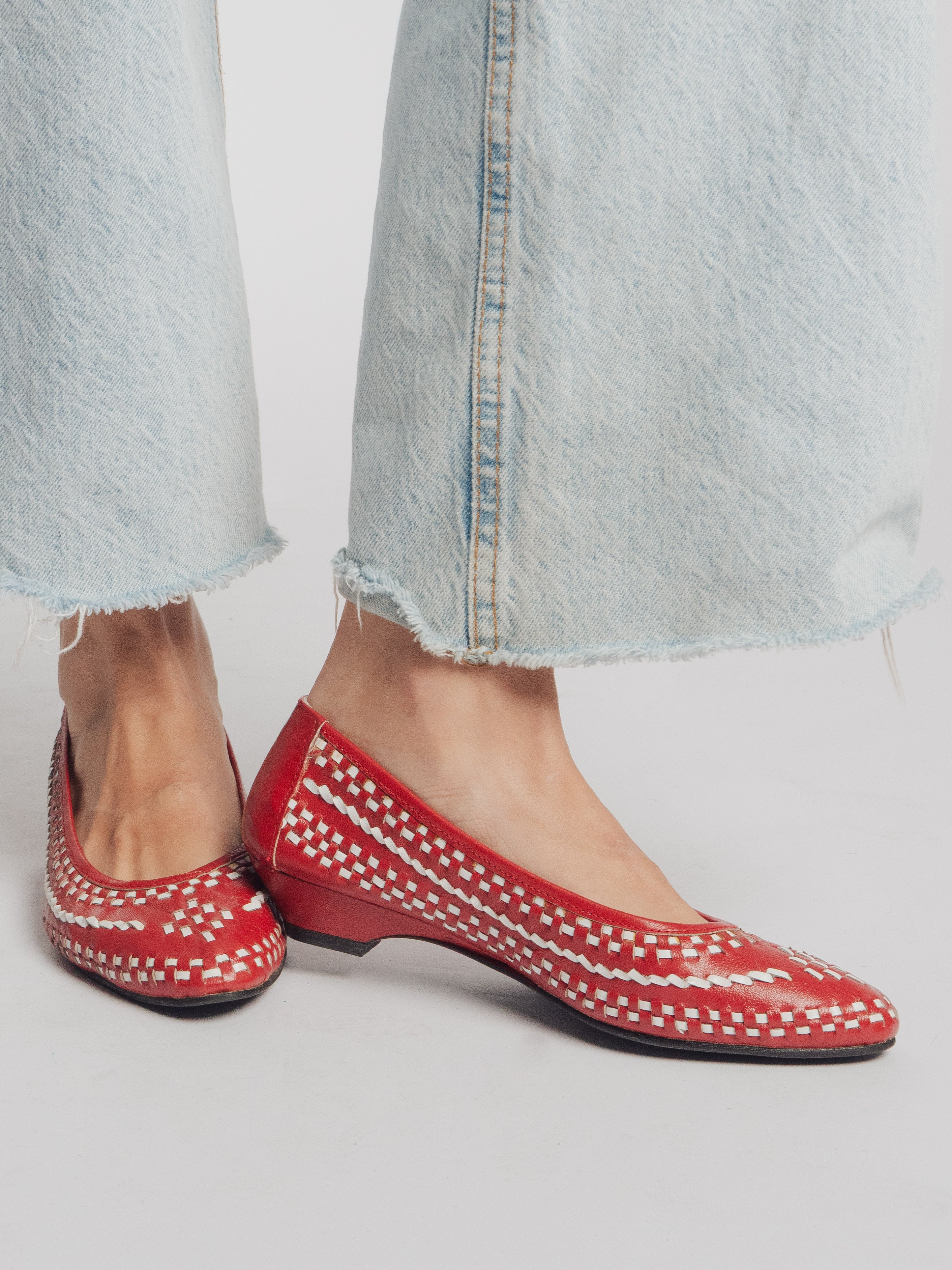 Red Ballerina Shoes