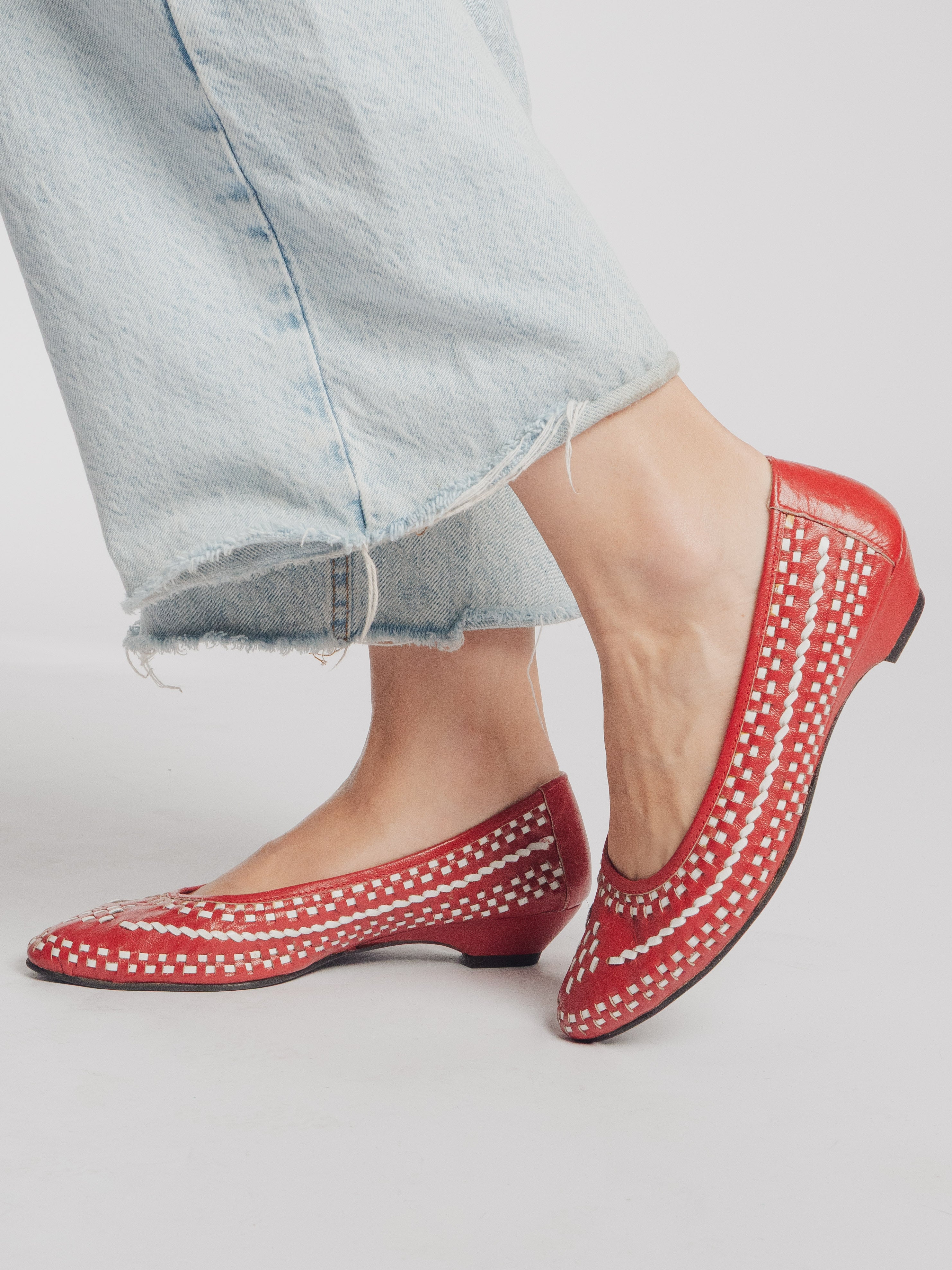 Red Ballerina Shoes