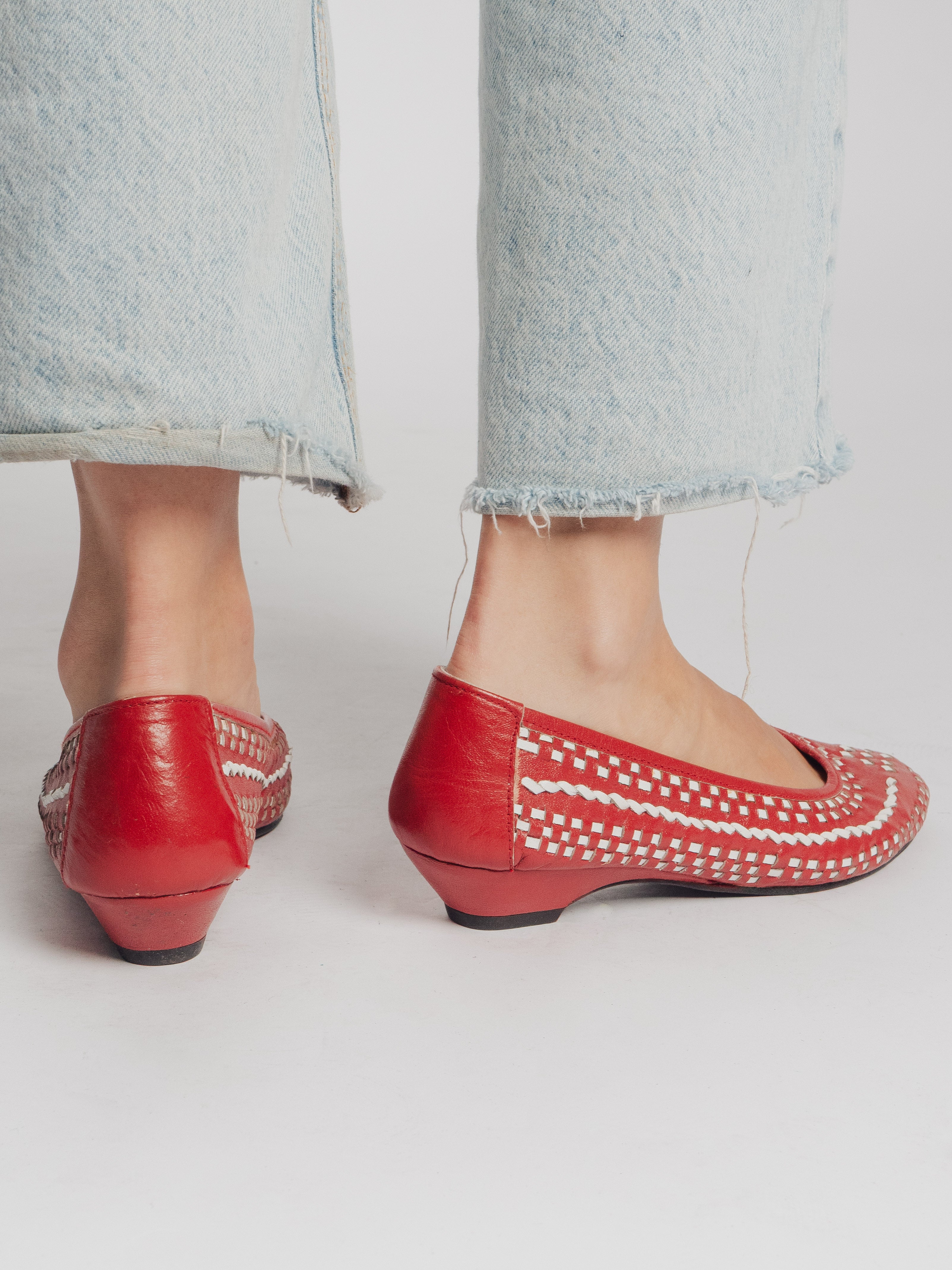 Red Ballerina Shoes