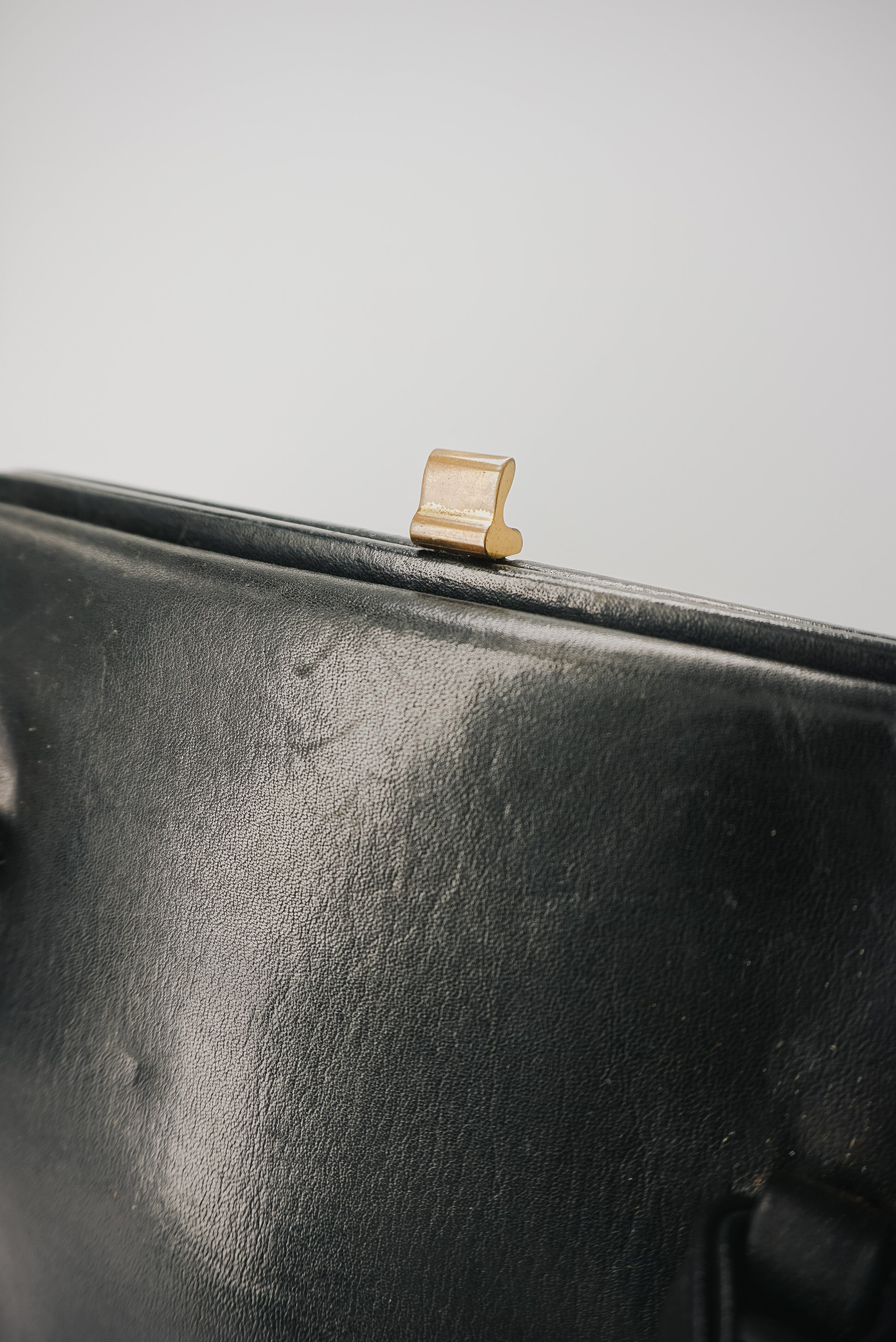 Small Black Leather Bag