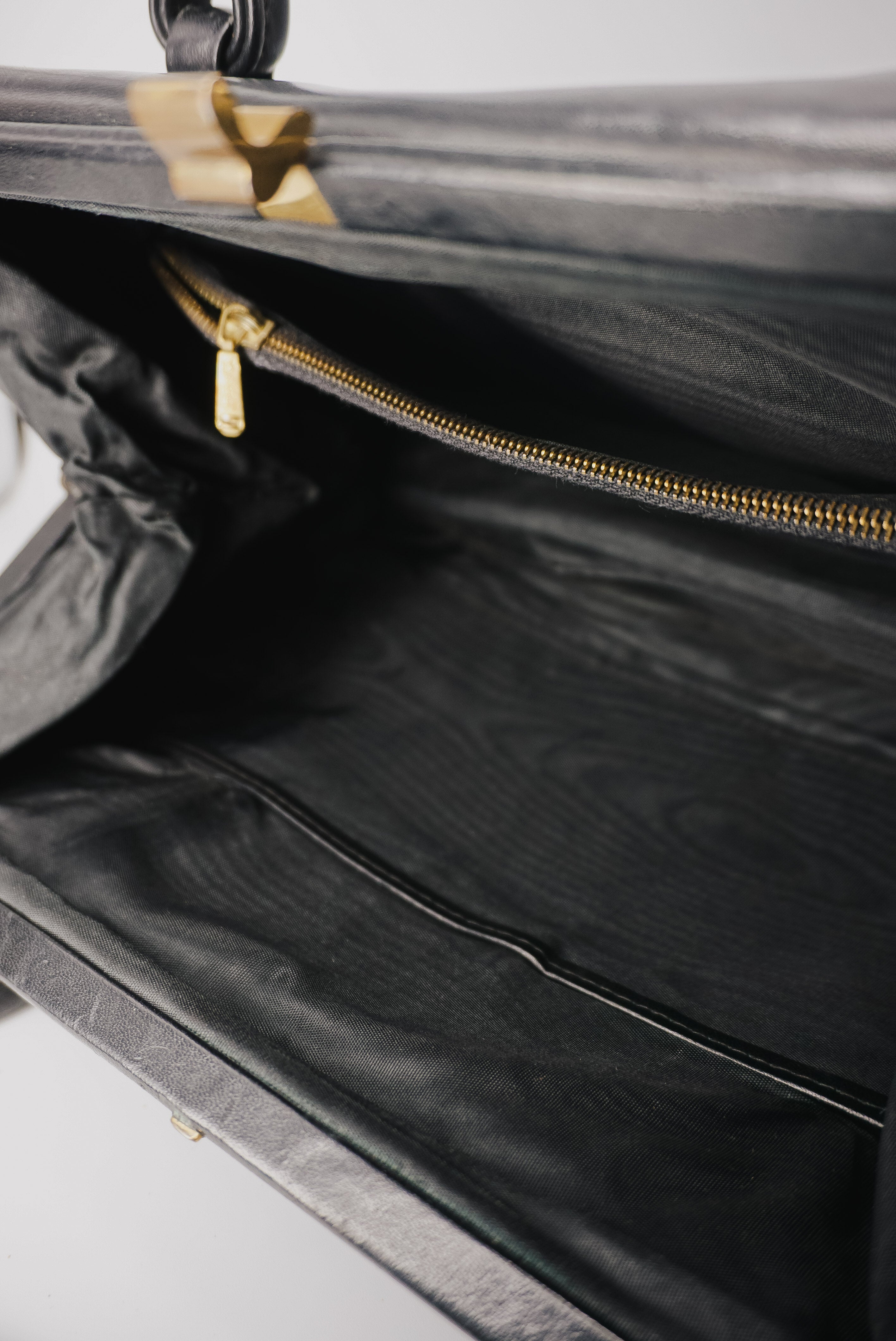 Small Black Leather Bag