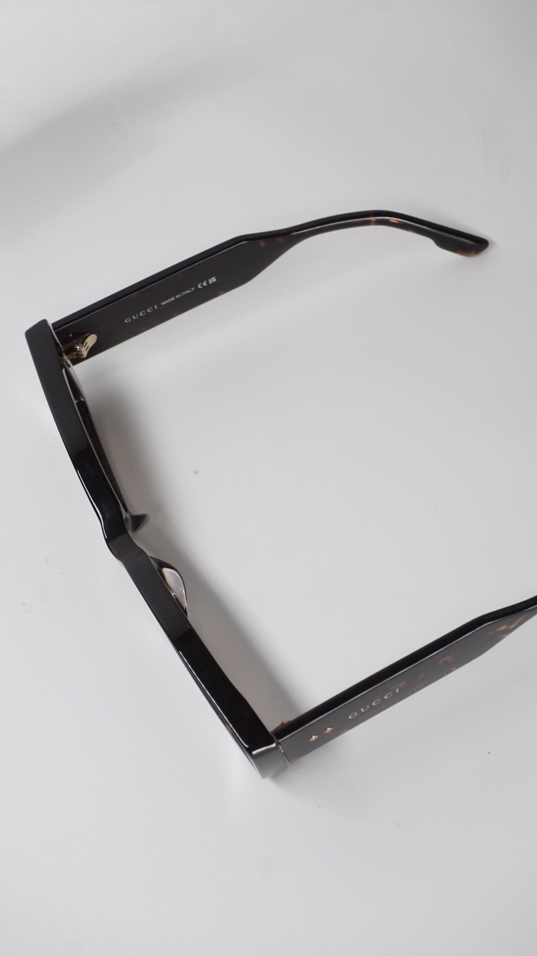 Rectangular Chocolate Brown Sunglasses