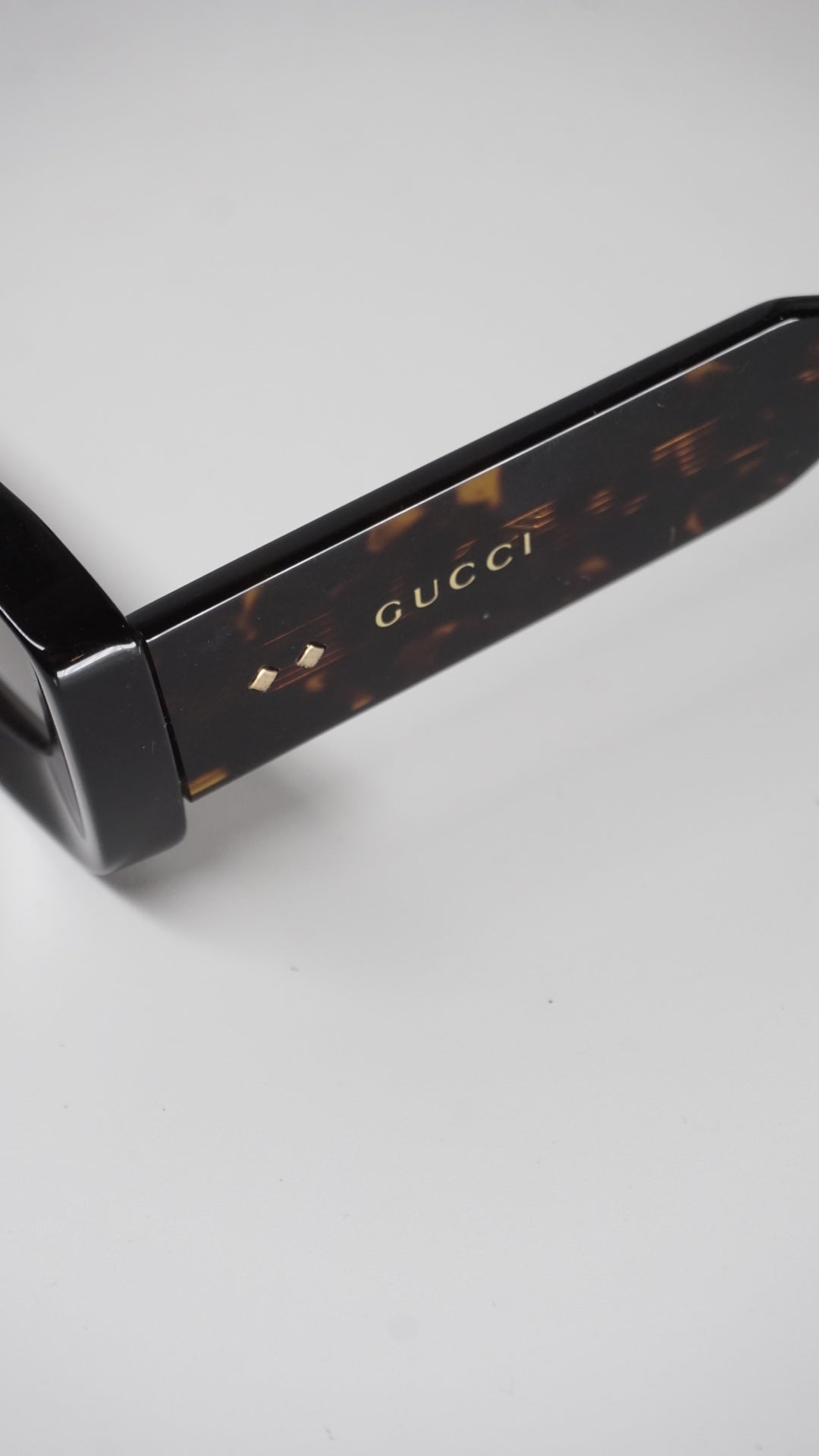 Rectangular Chocolate Brown Sunglasses