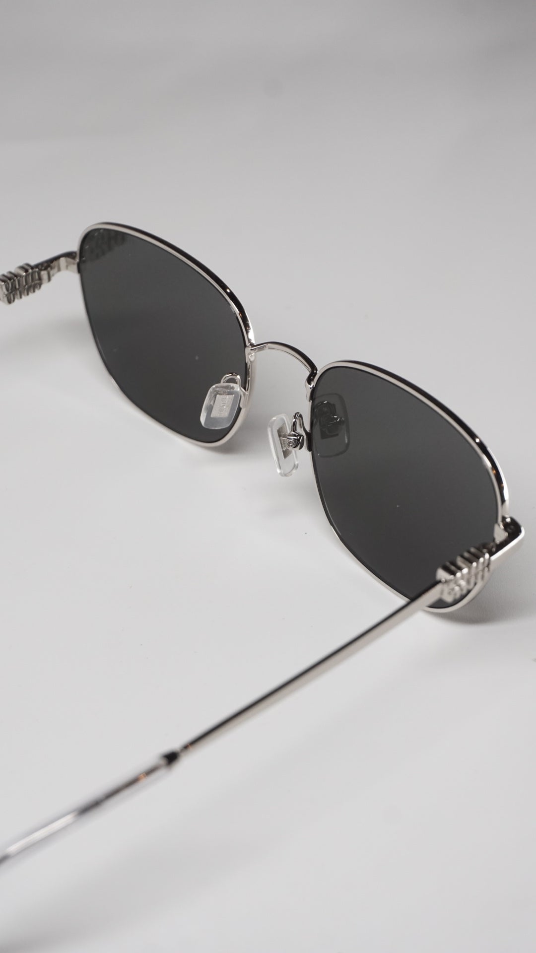 Silver Frame Designer Sunglasses