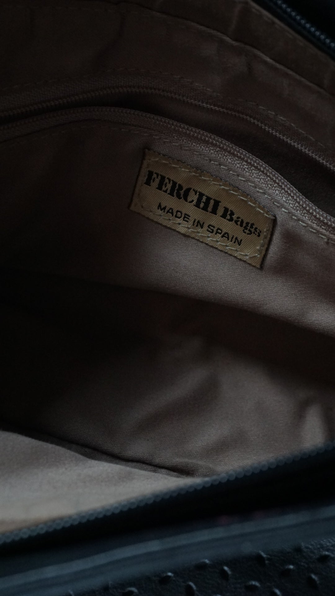 Black Leather Baguette Bag